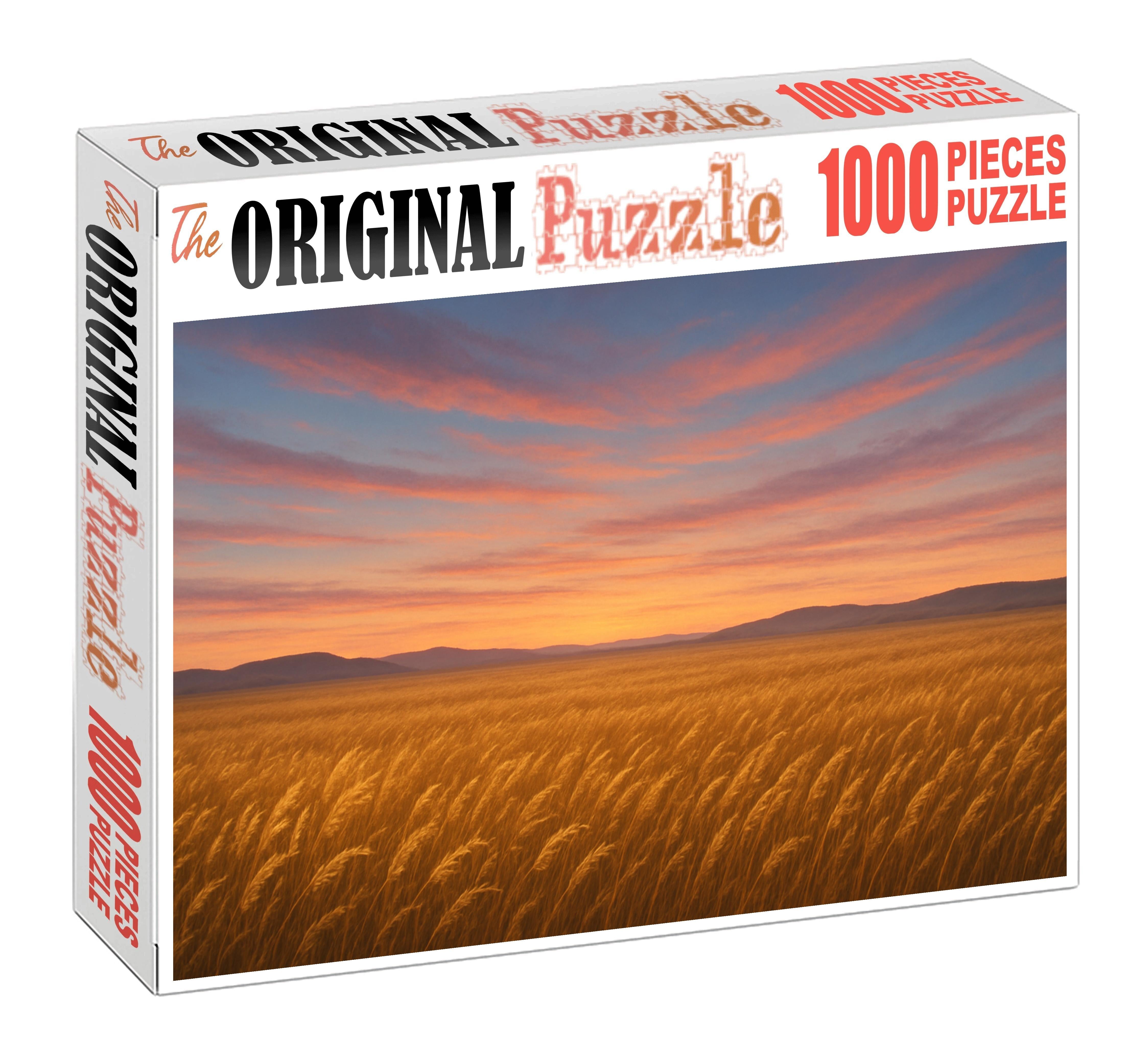 Amber Steppe Expanse Large Format Puzzle