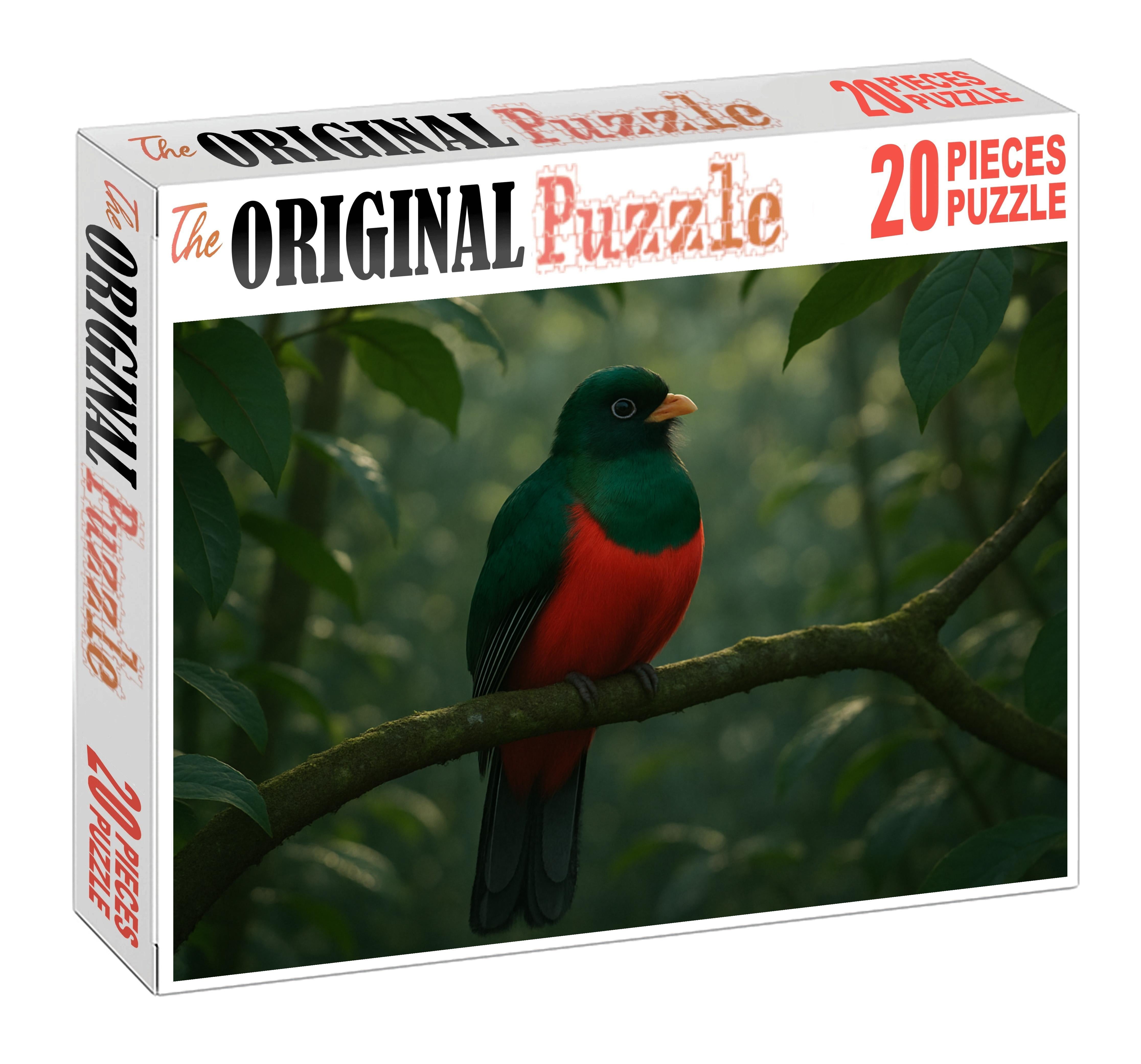 Elegant Trogon Jewel Of The Subtropics Challenging Puzzles