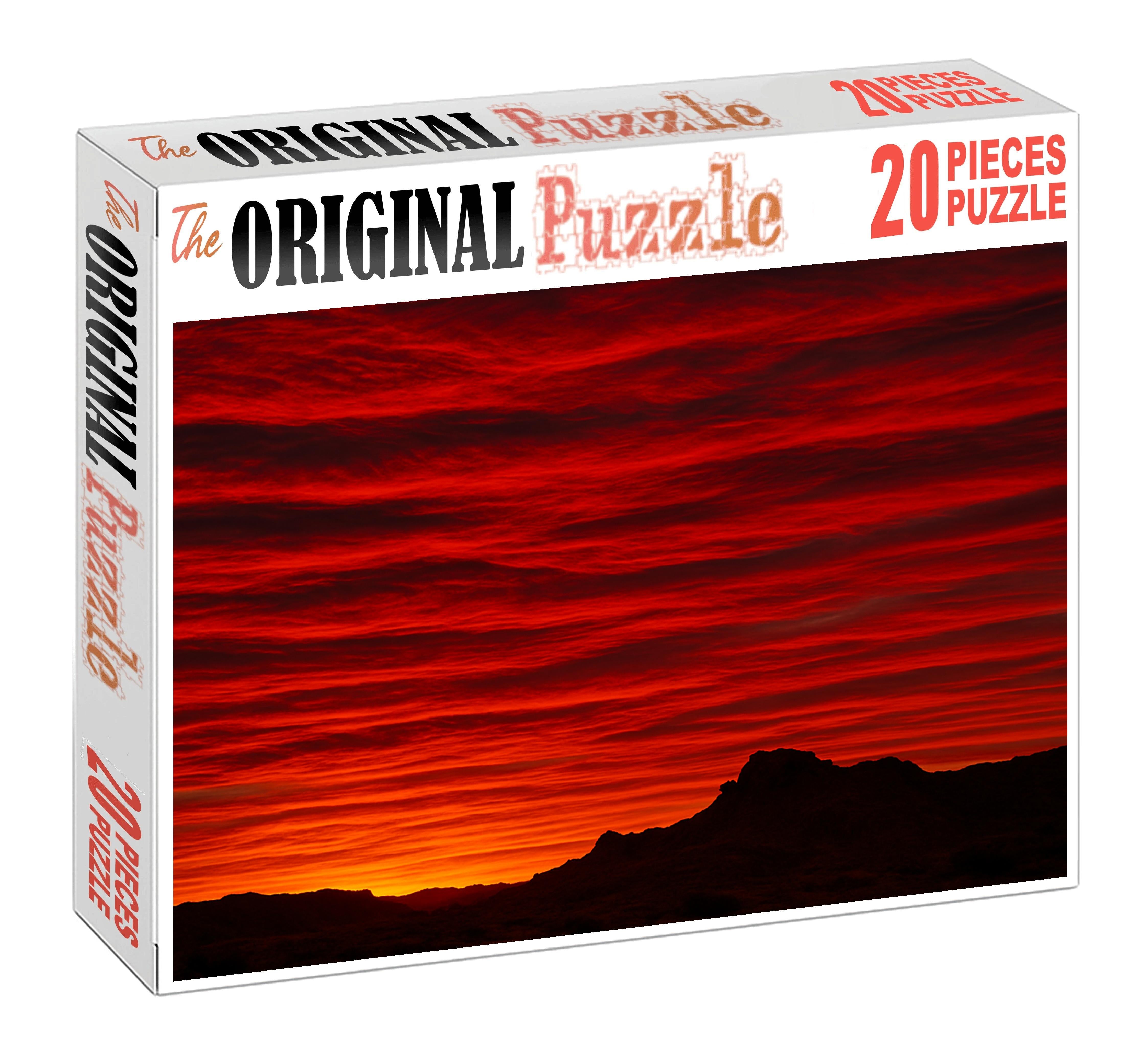 Crimson Satin Layers Challenging Puzzles
