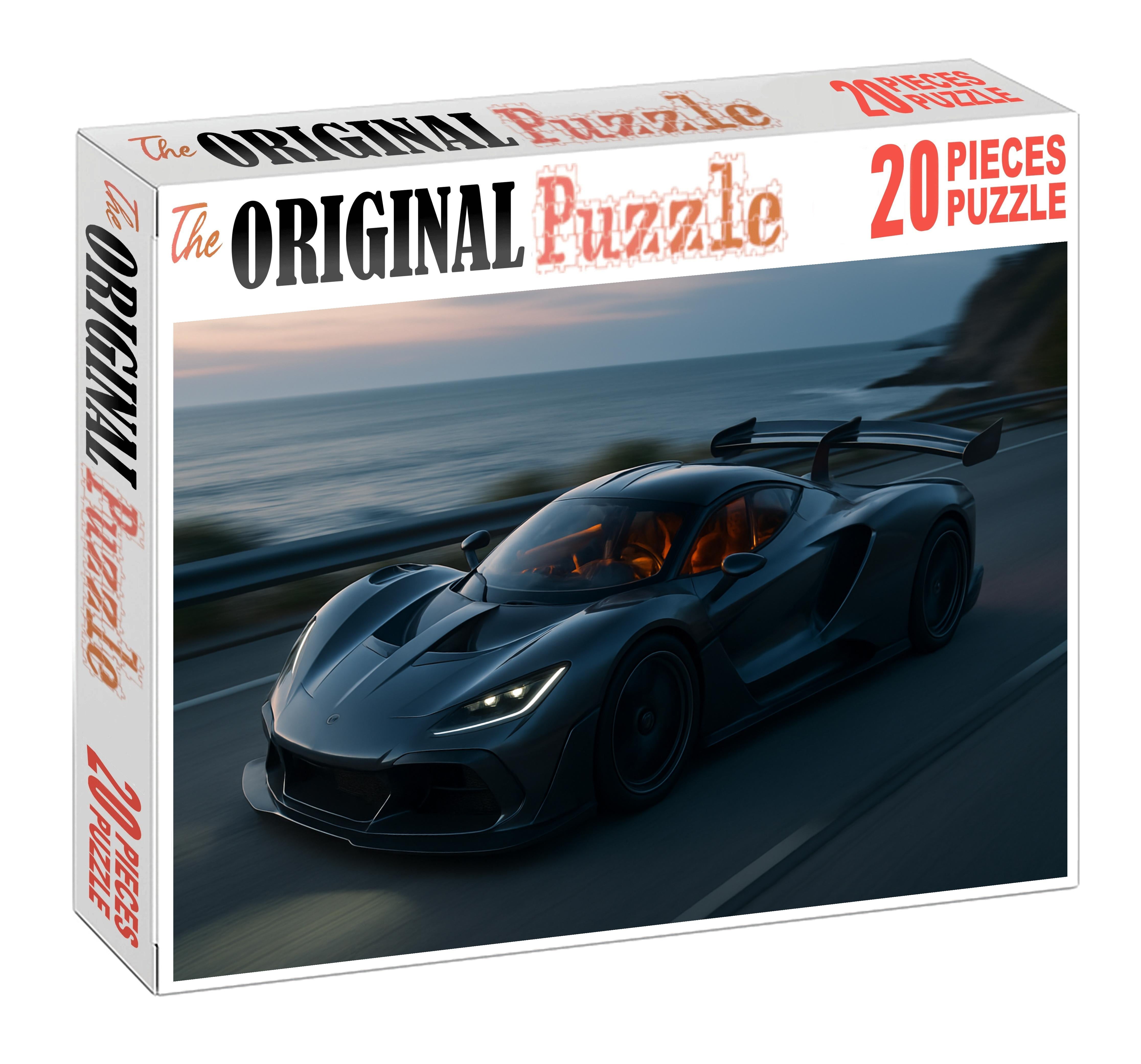 Helios Specter Turbo Supercar With Turbocharged V10 And Dynamic Cockpit 300 Piece Puzzle