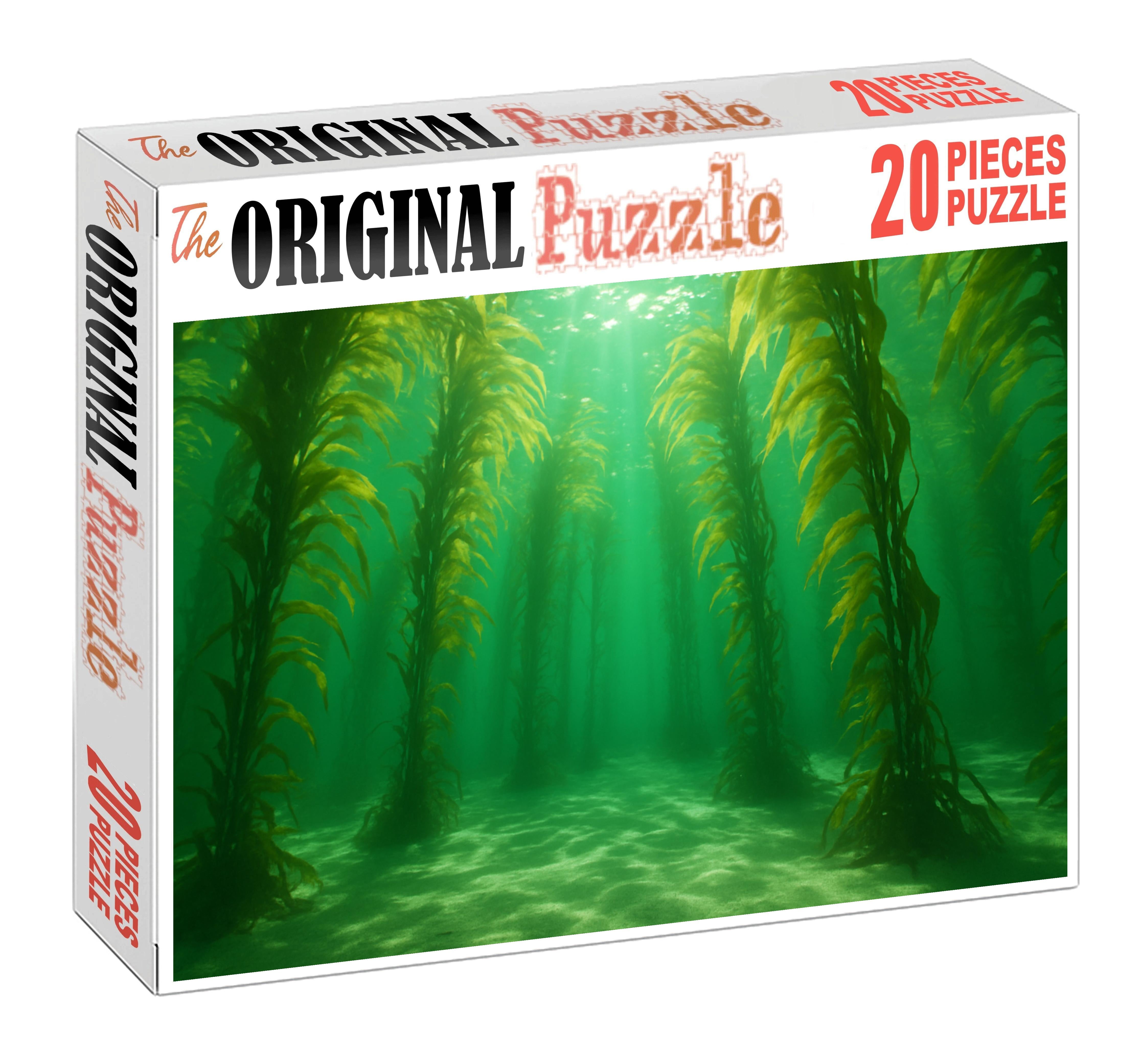 Sapphire Kelp Forest Canopy 1000 Piece Puzzle