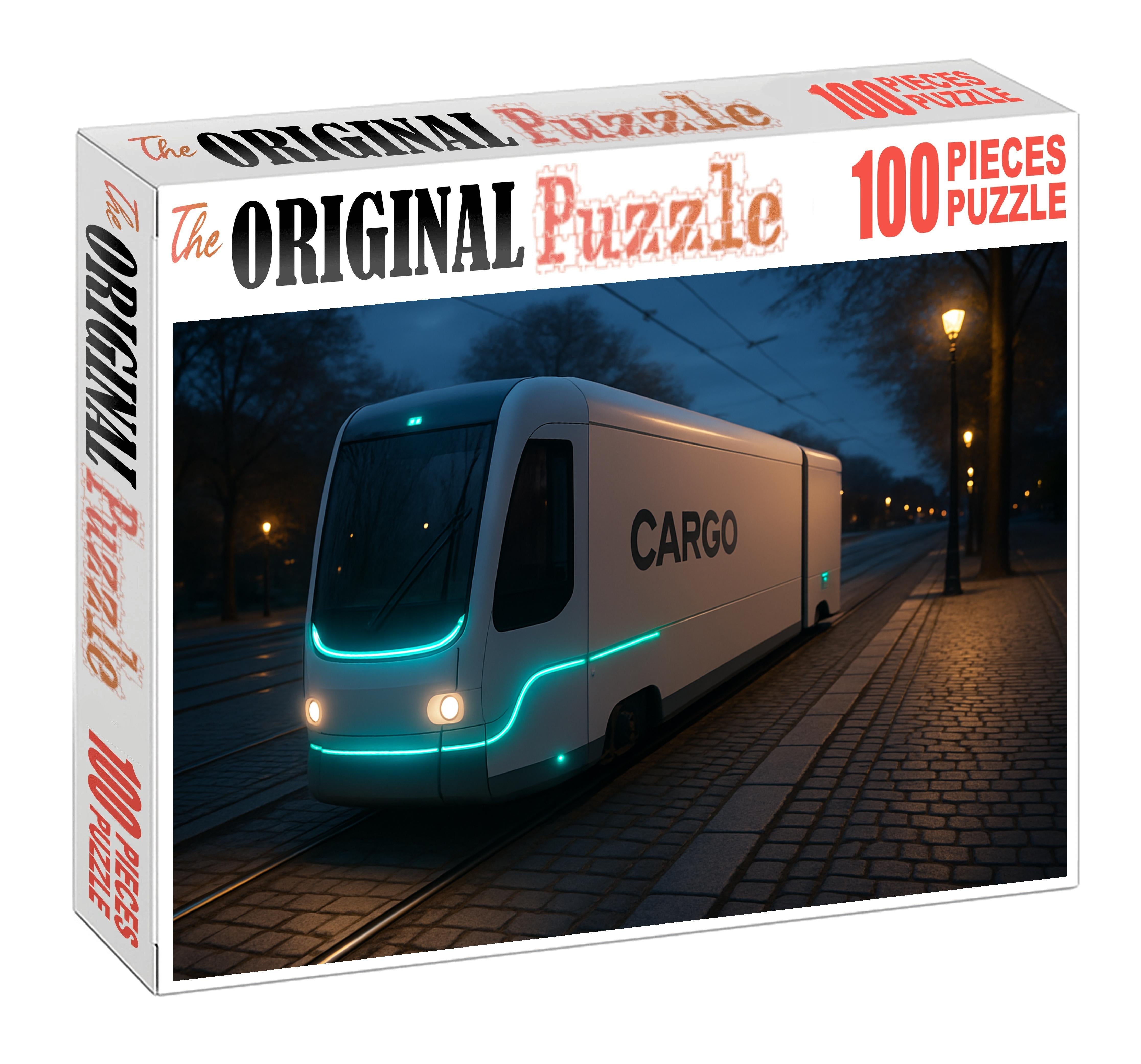 Autonomous Electric Cargo Tram Puzzle Collection