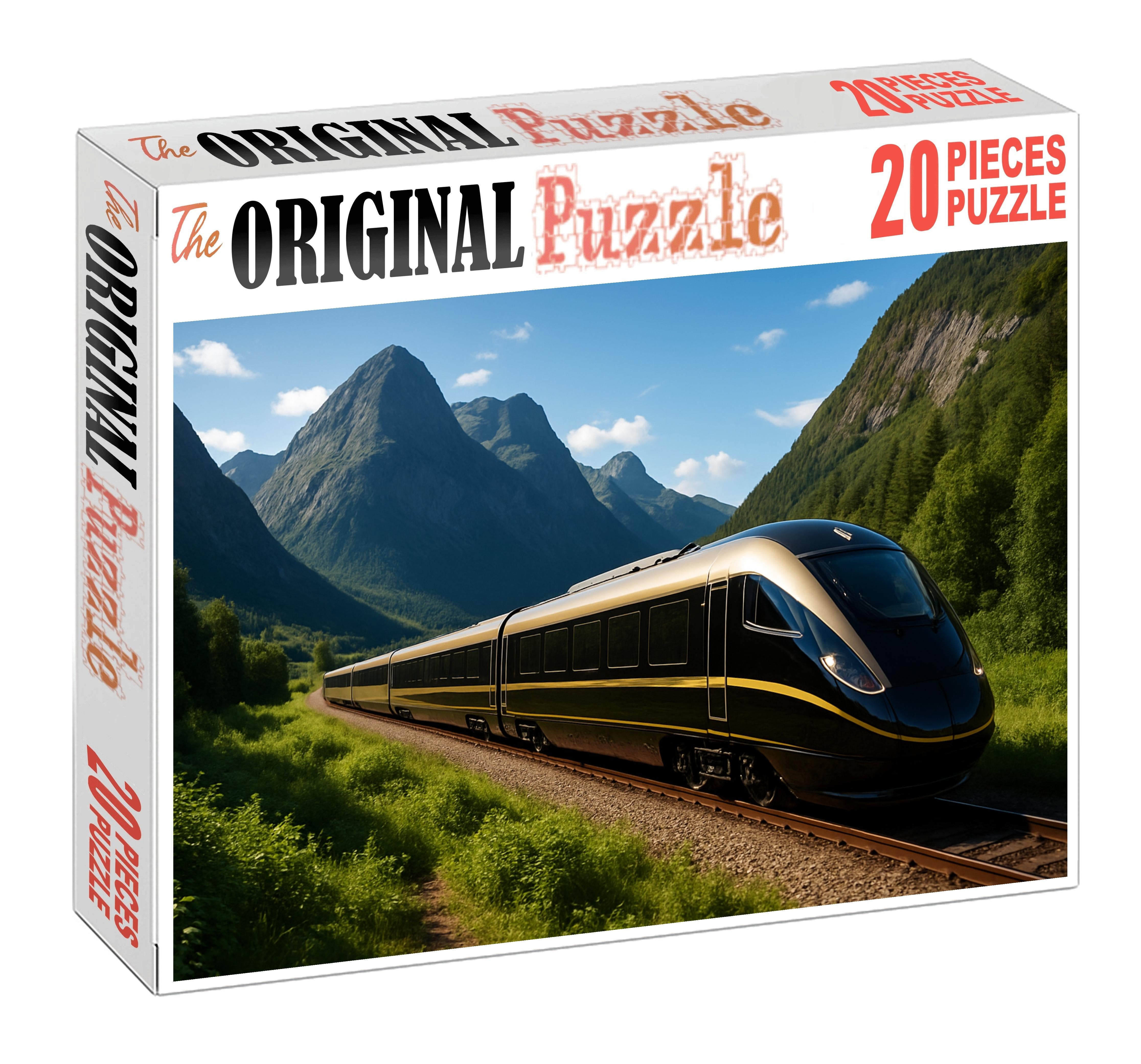 Golden Horizon Scenic Express Articulated Electric Train Mini Puzzle