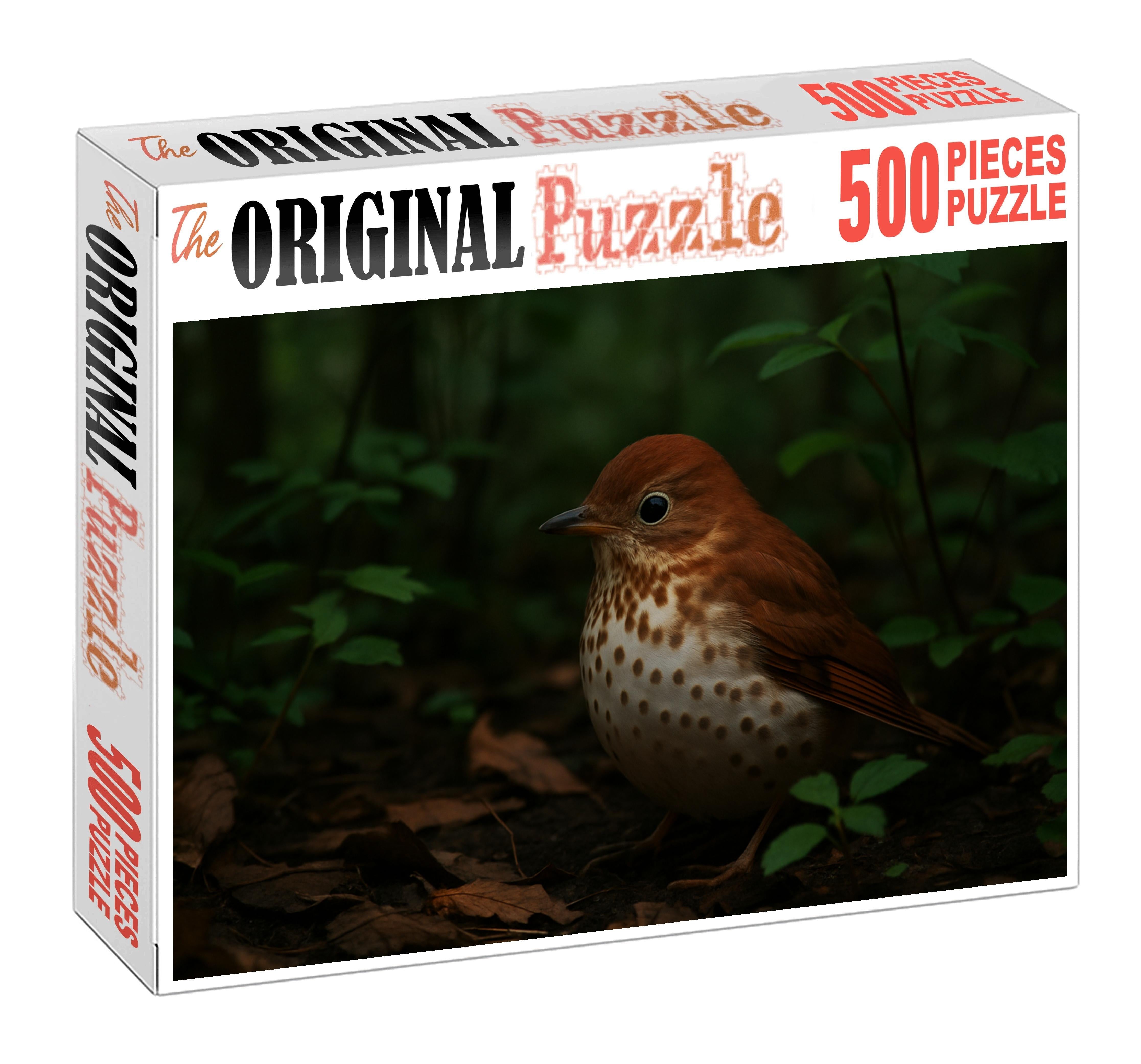 Veery Forests Melodic Wanderer Large Format Puzzle
