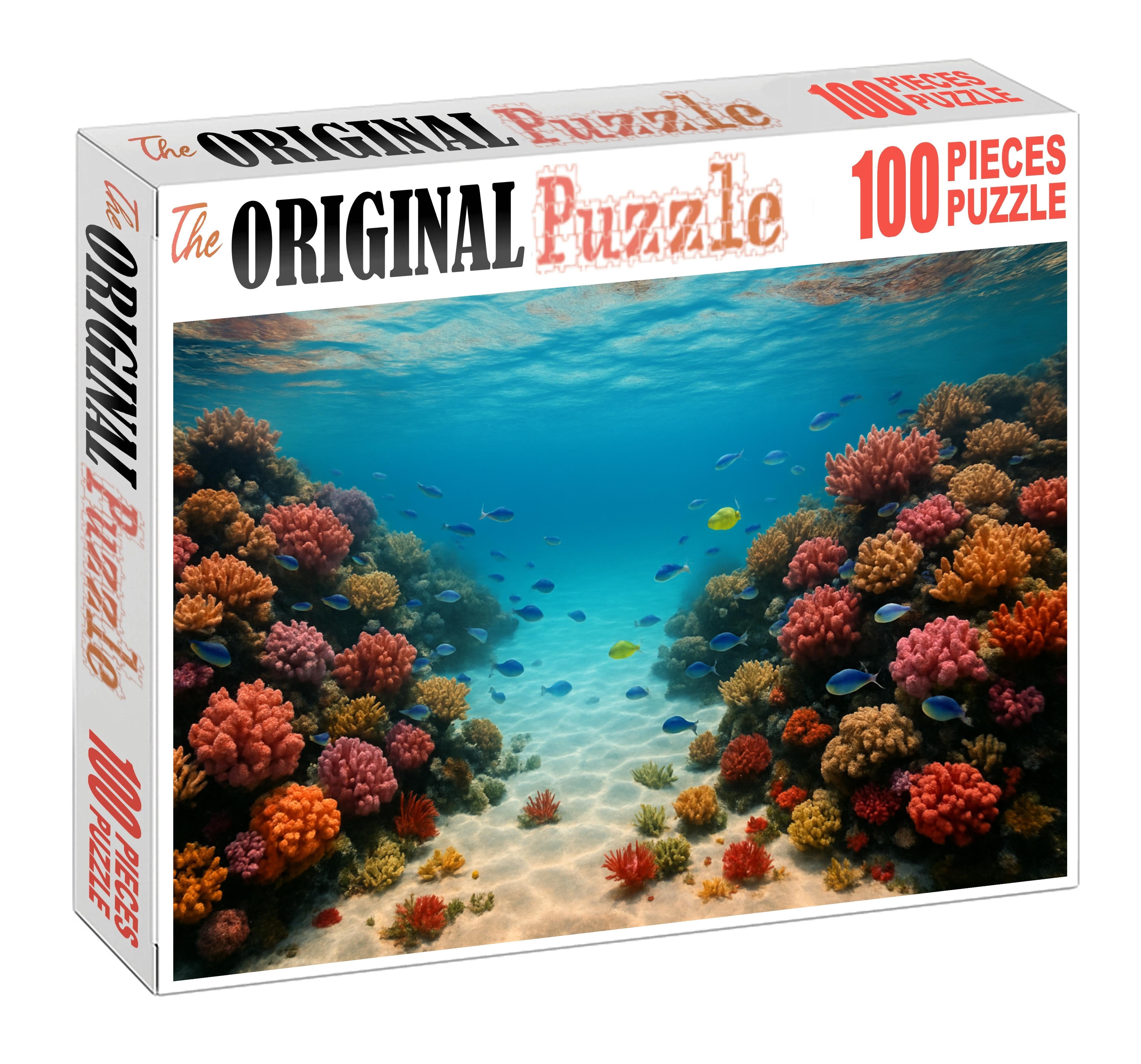 Sapphire Coral Lagoon 100 Piece Puzzle