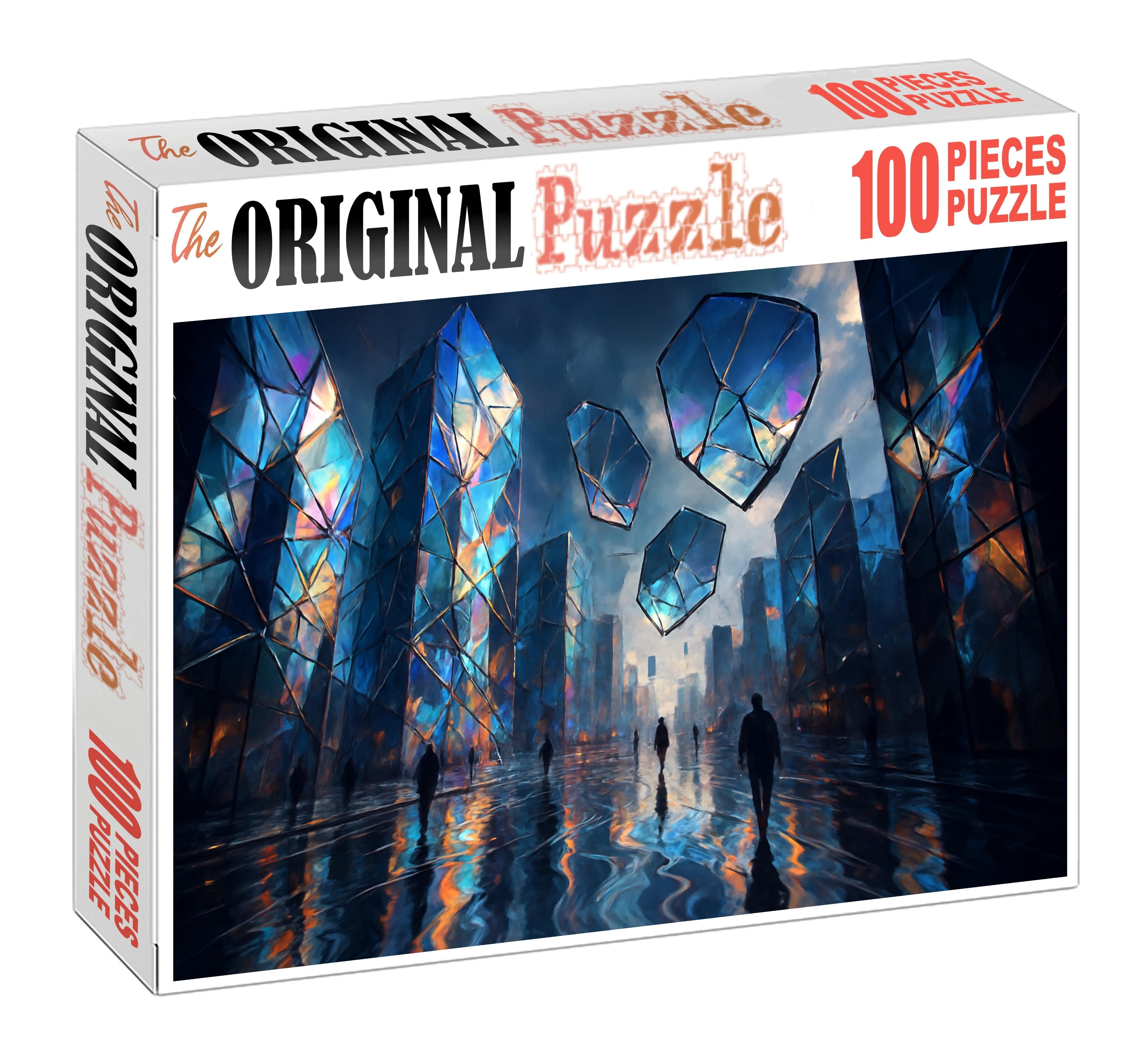 City Of Echoes And Shattered Reflections 1000 Piece Puzzle