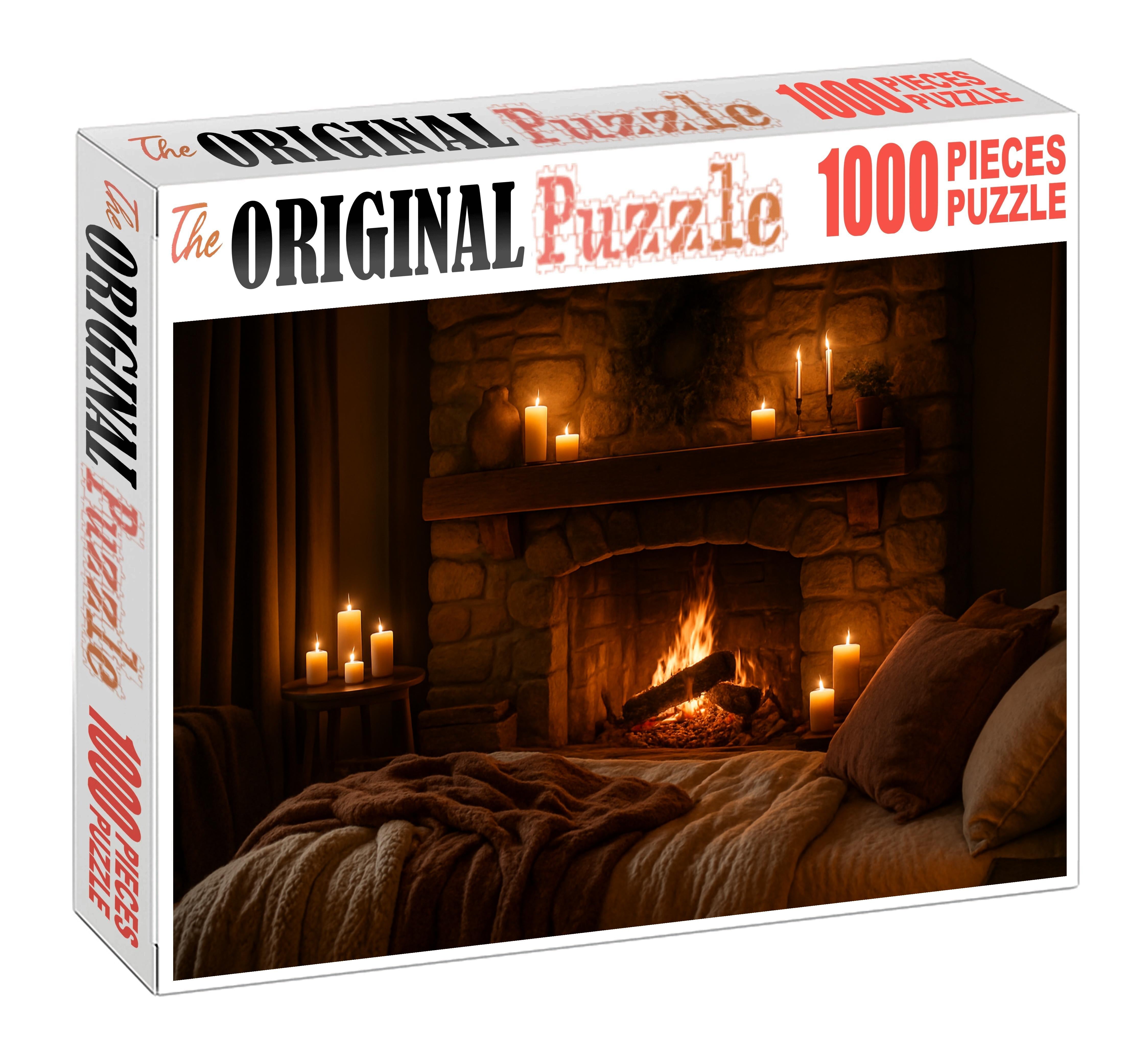 Cozy Hearthside Gathering Puzzle For Adults