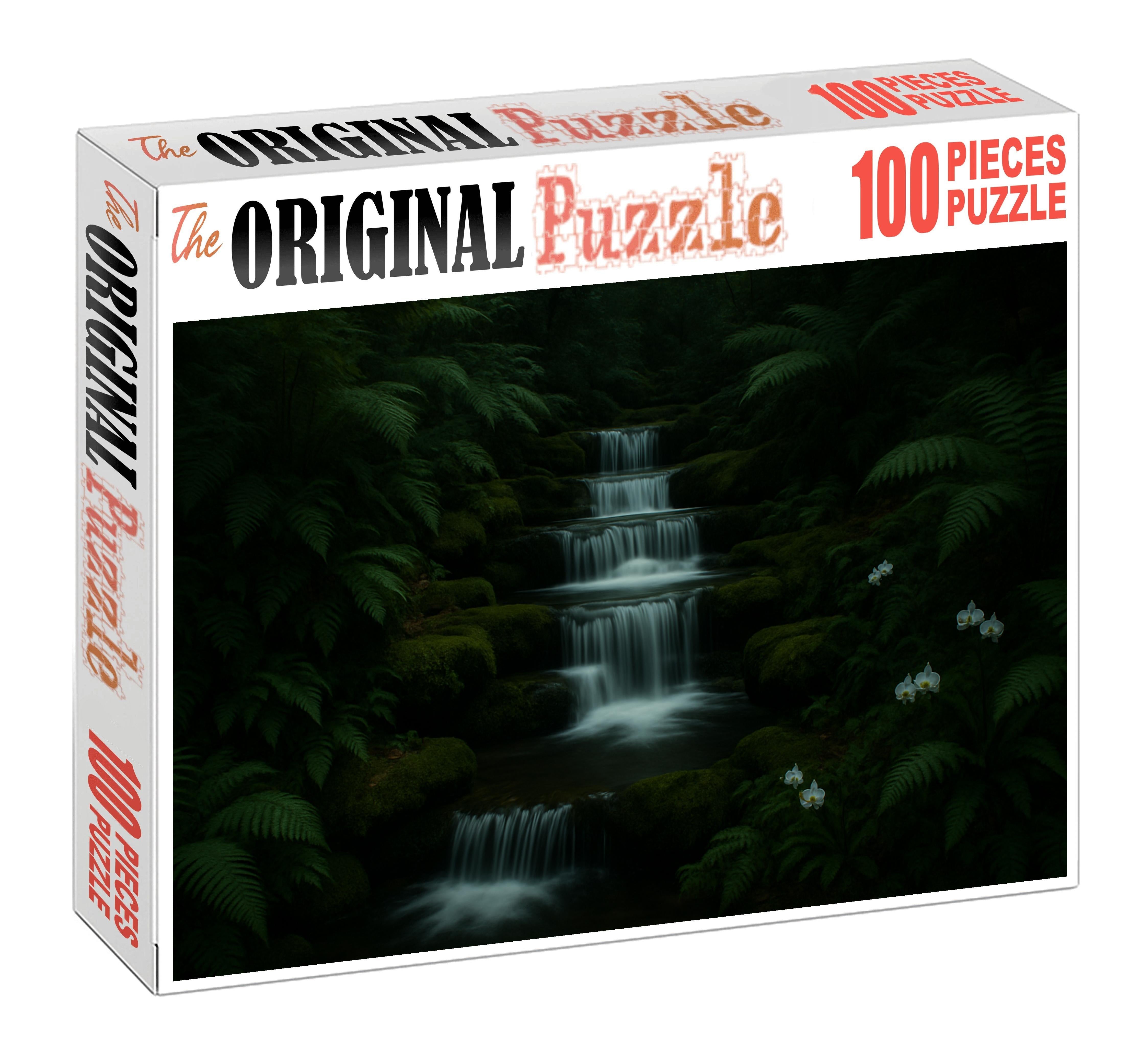 Silent Grove Falls Puzzle For Adults