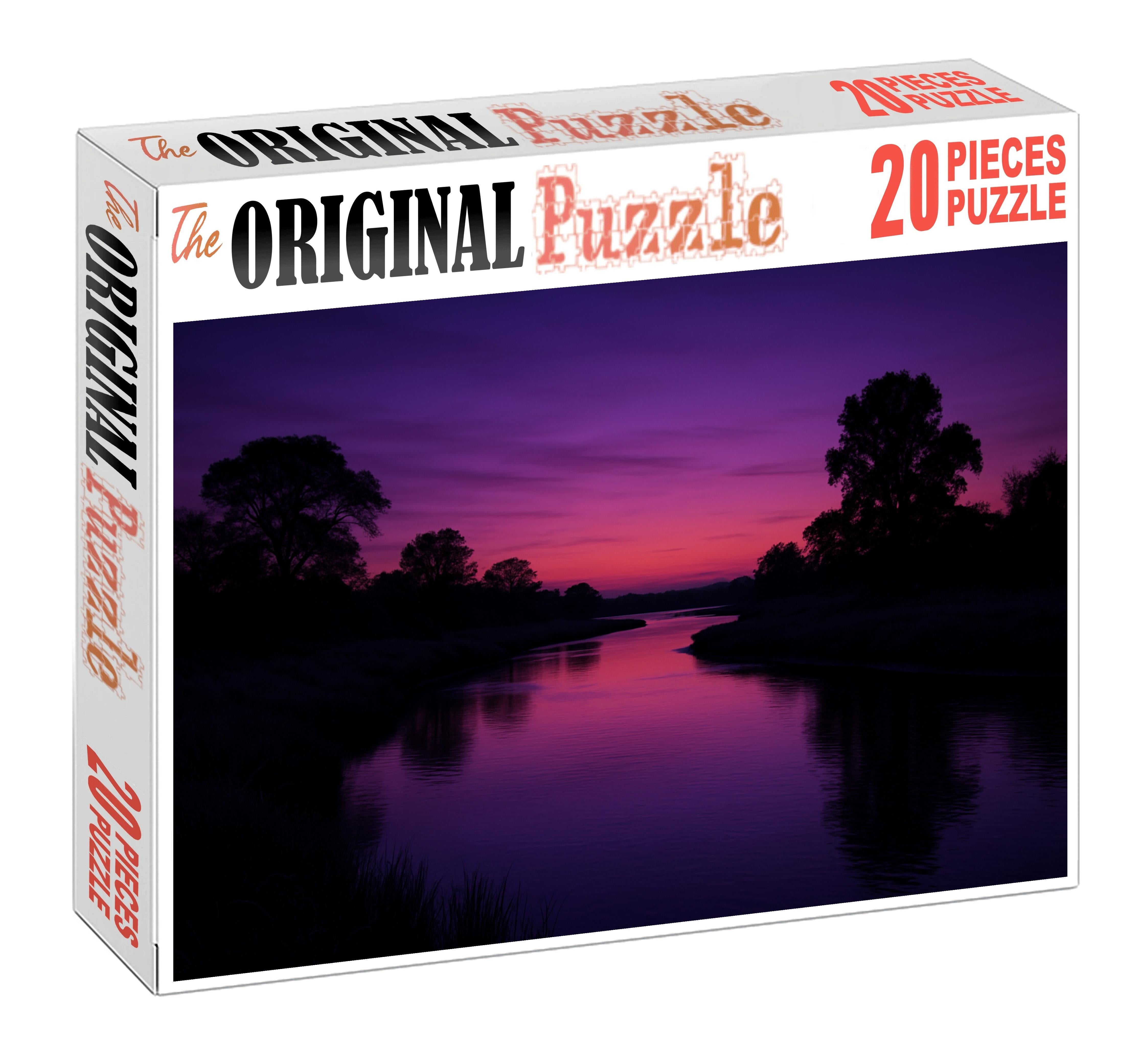 Twilight River Estuary Puzzle For Kids