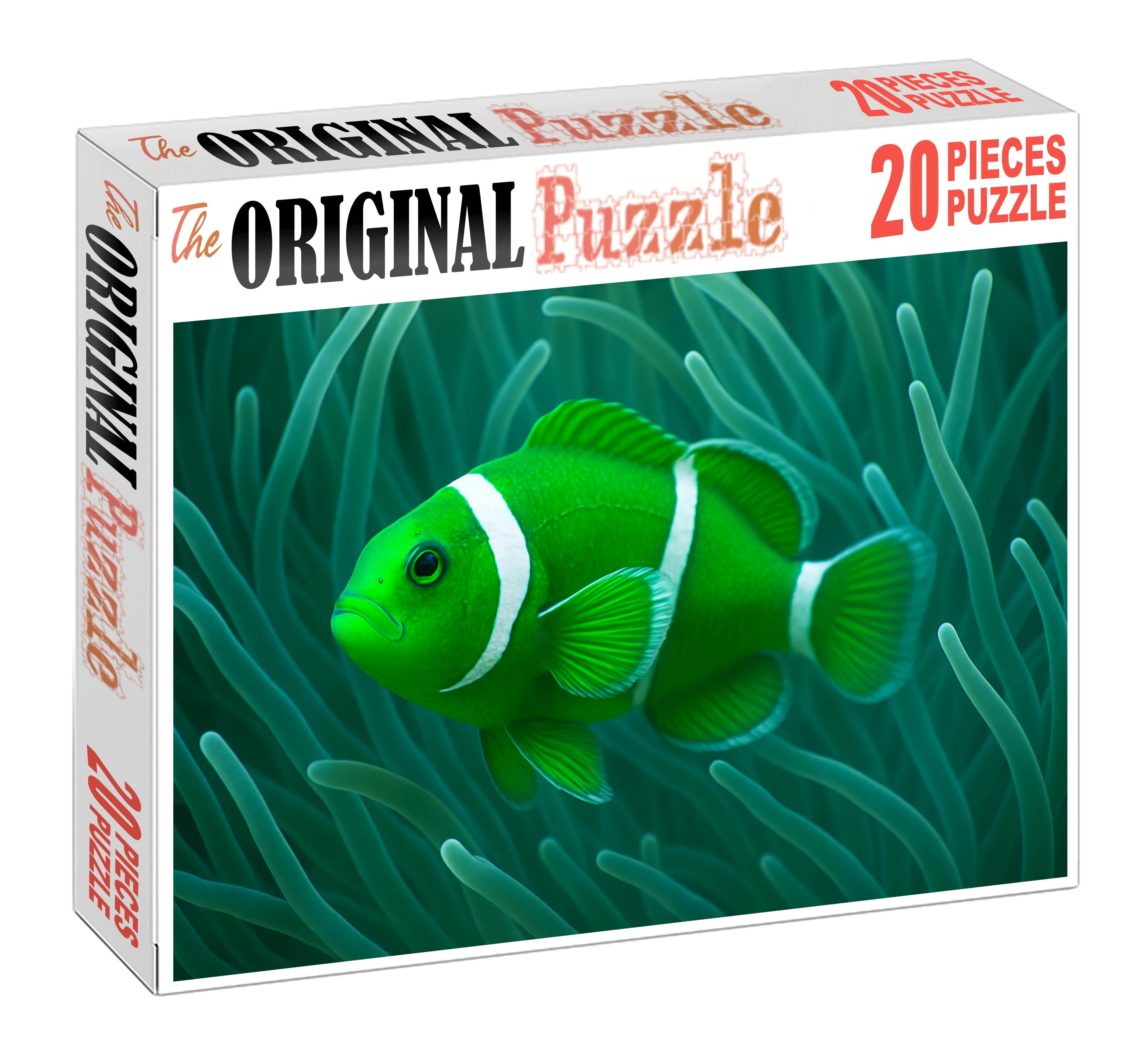 Jade-tinted Anemonefish 20 Piece Puzzle