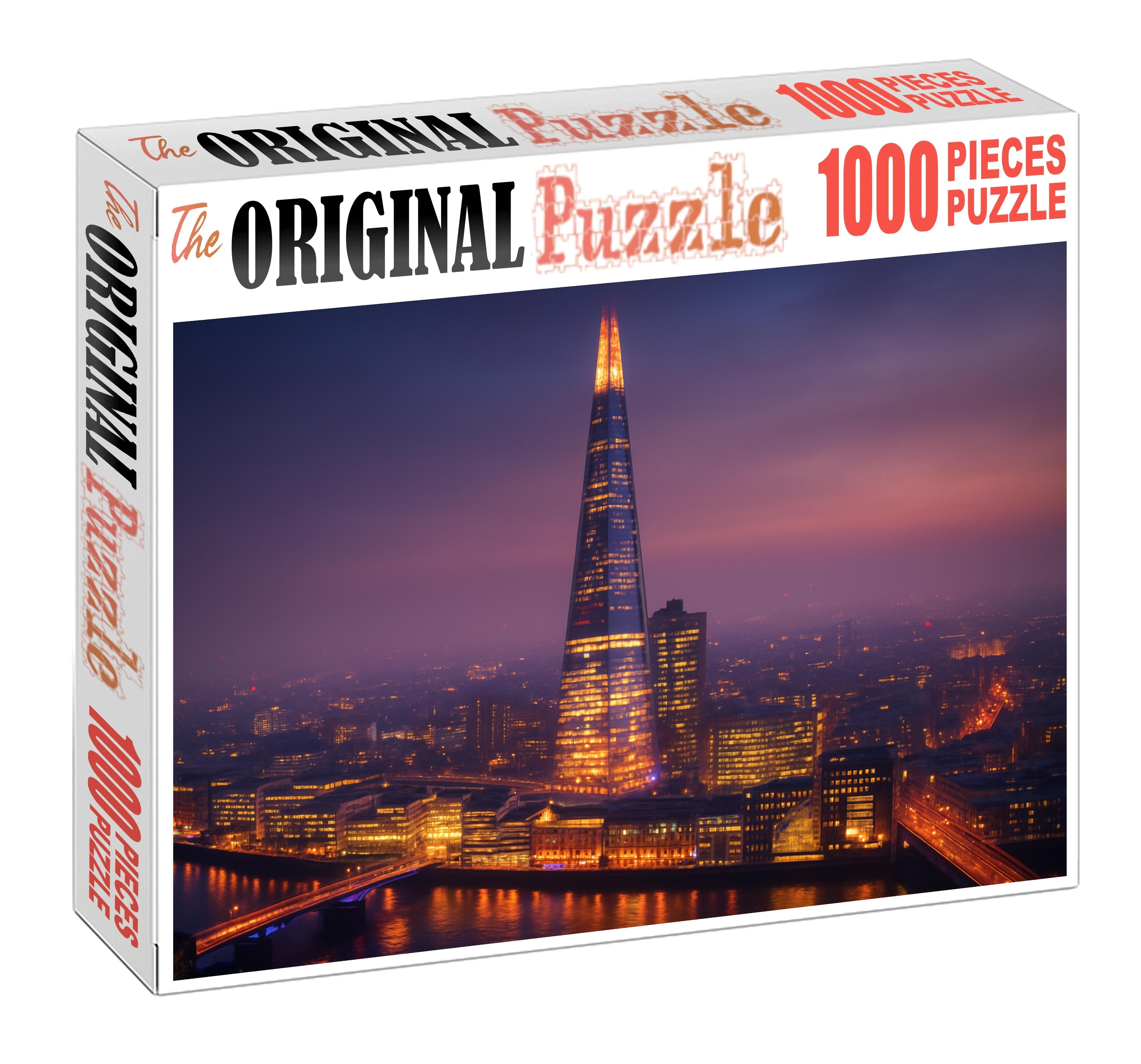 The Shard Towering Over London England Identified By 6980 Globally As The Citys Iconic Glass Skyscraper Easy Puzzles