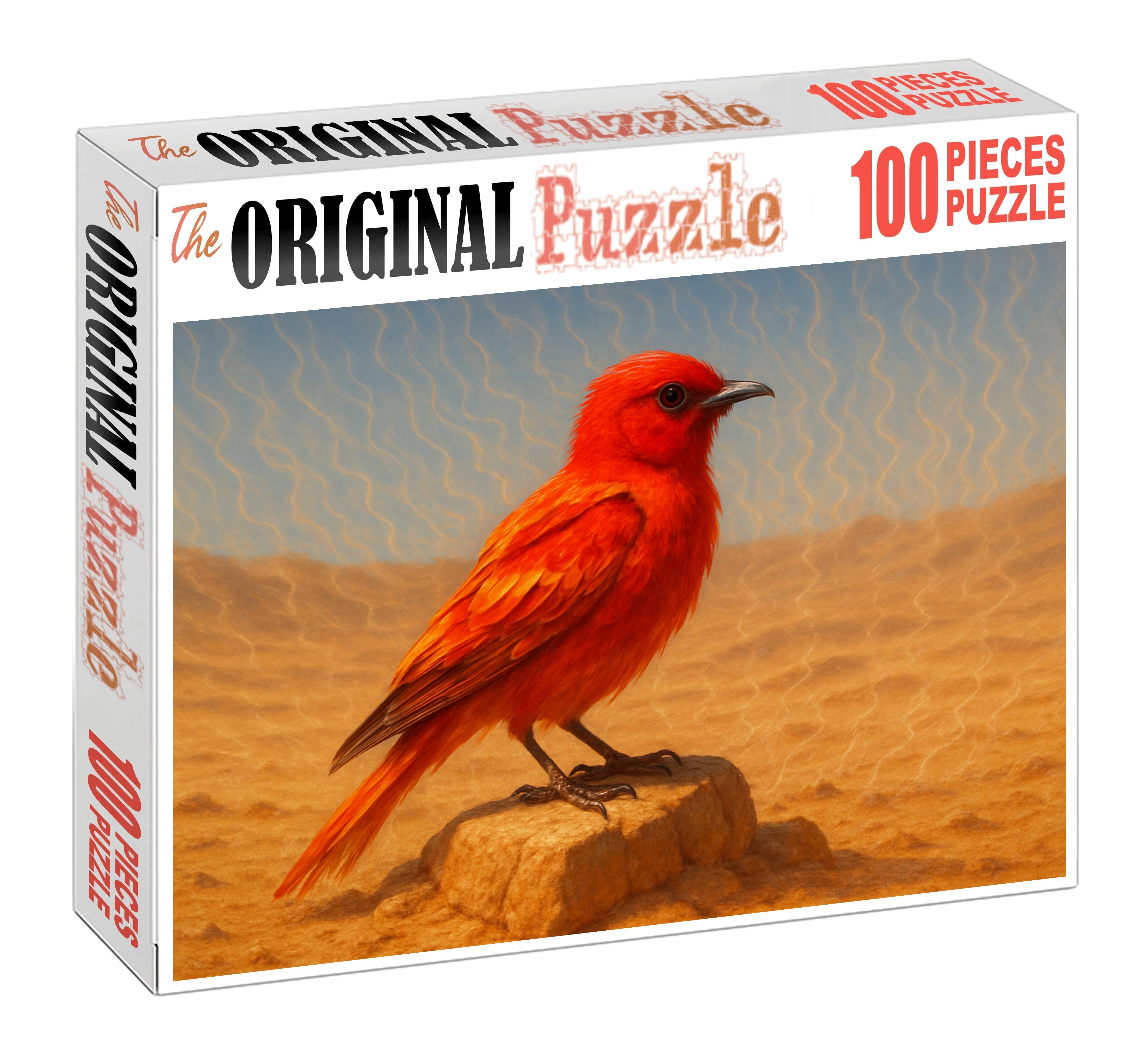 Sunscorch Raptor Desert Blaze With Radiant Feather Plume Easy Puzzles