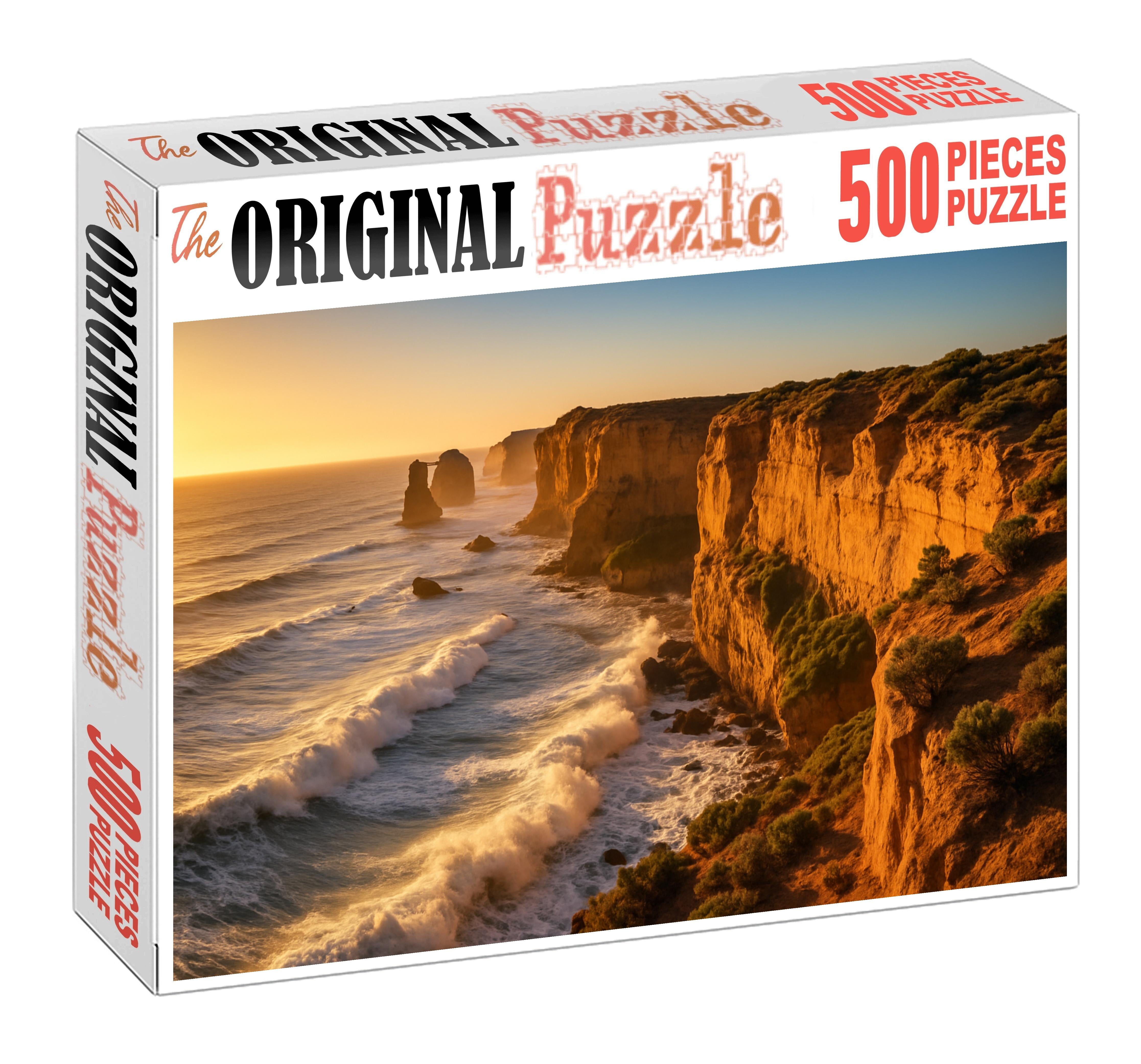 Sunset Ridge Cliffs 20 Piece Puzzle