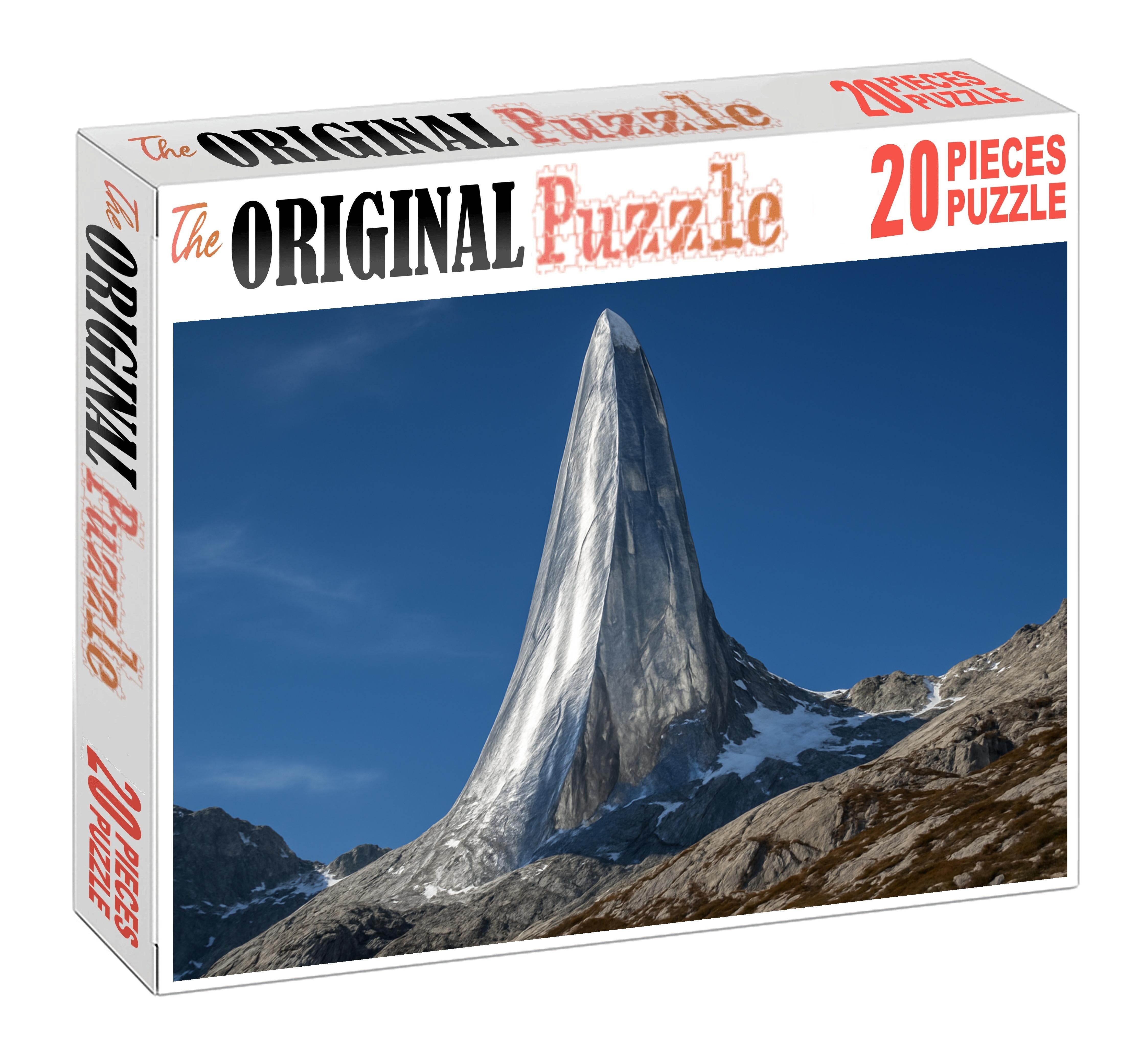Silver Glacier Spire 200 Piece Puzzle