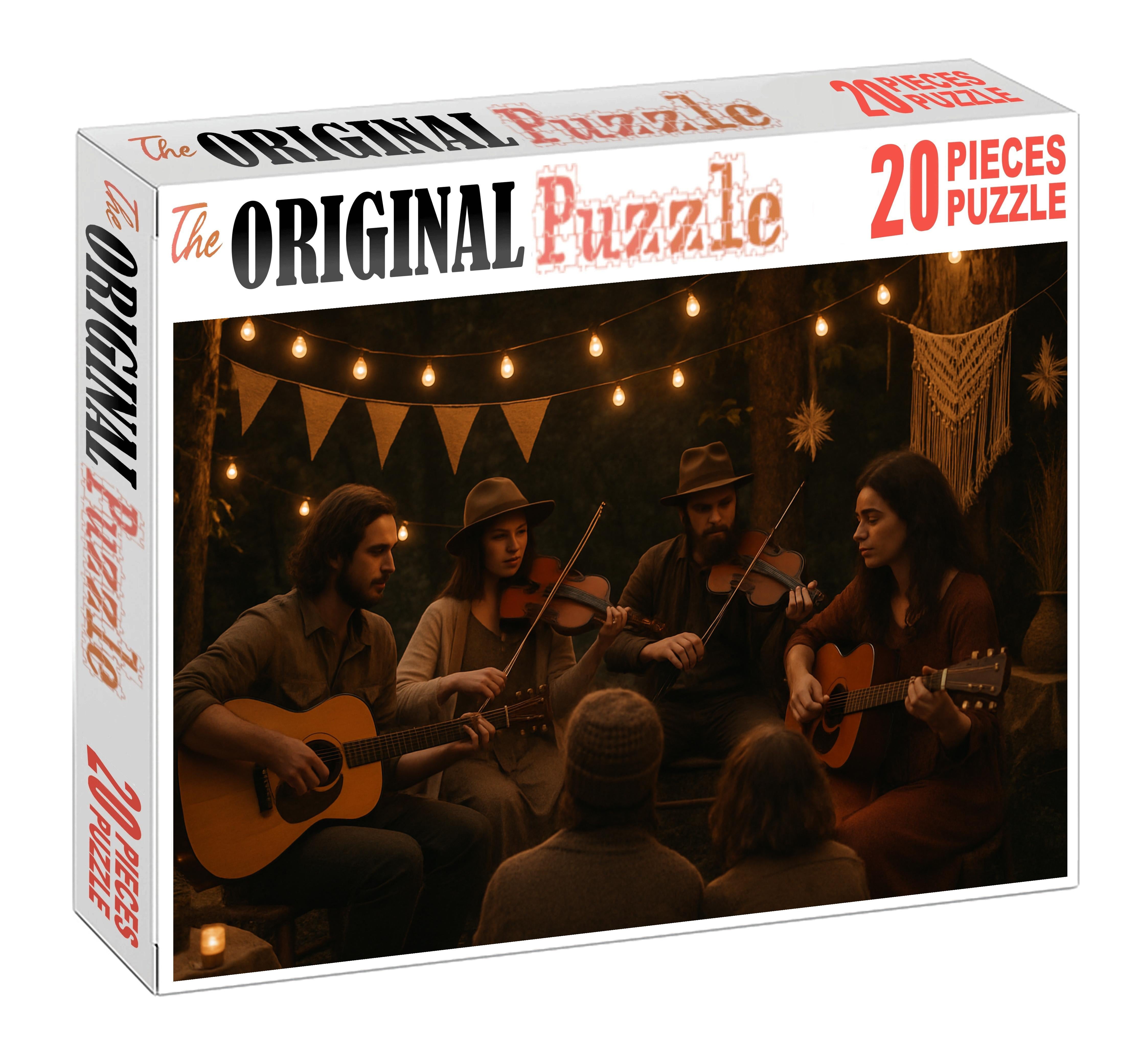 Indie Folk Revival Earthy Soundscapes And Handcrafted Aesthetics Premium Puzzle Pieces