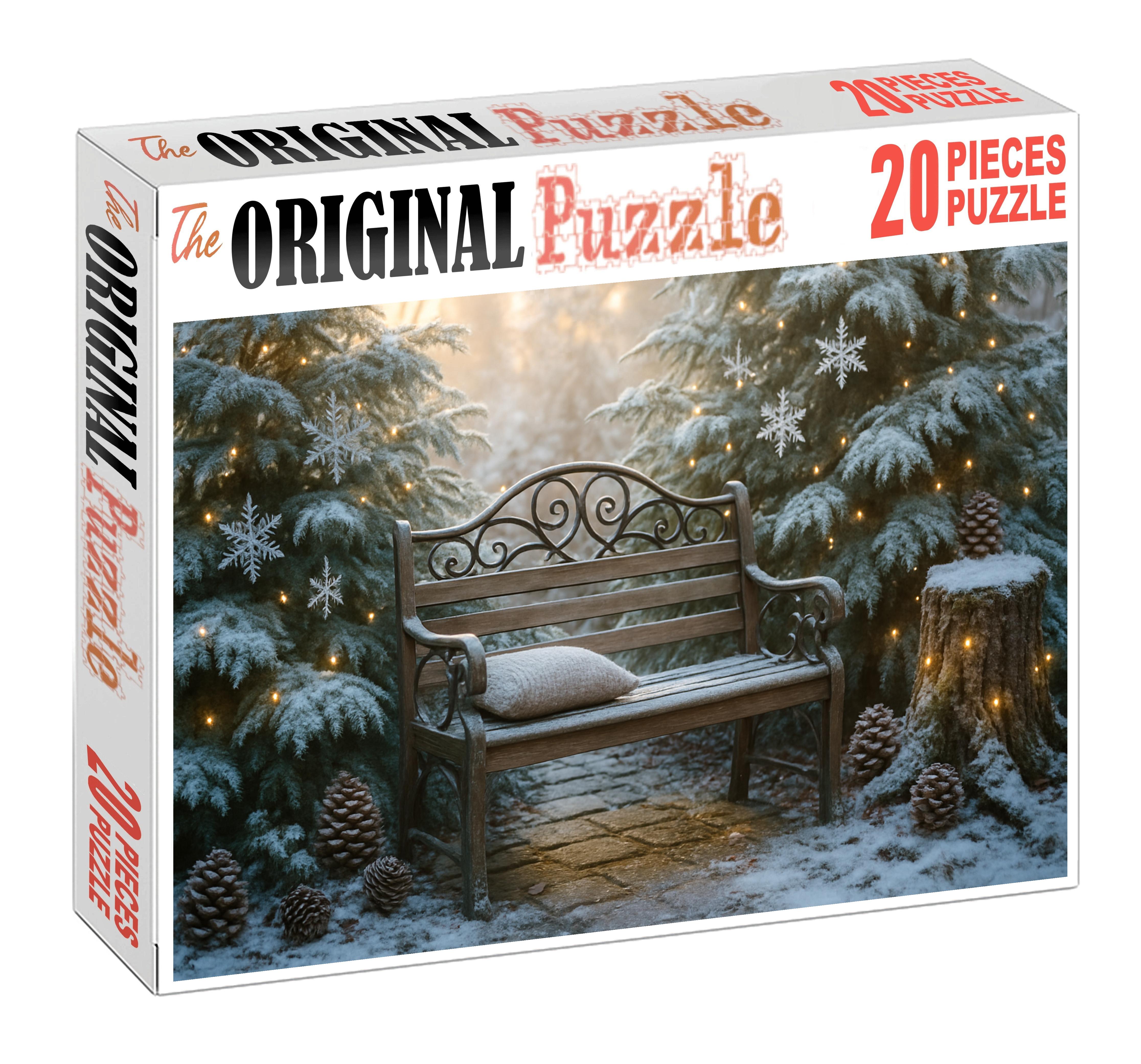 Frost-kissed Evergreen Nook Family Puzzles