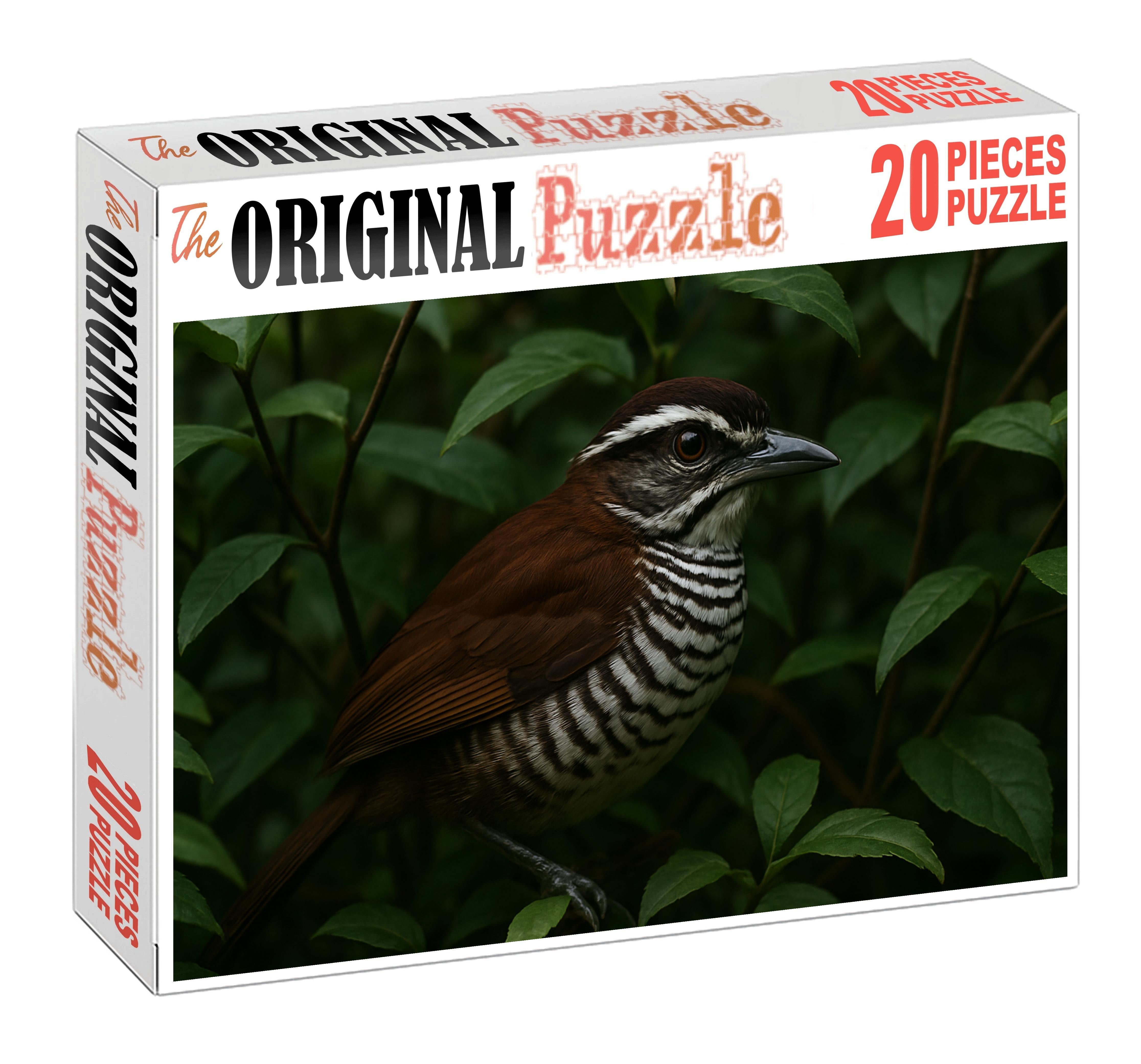 White-striped Puffbird Forests Patient Ambusher Challenging Puzzles