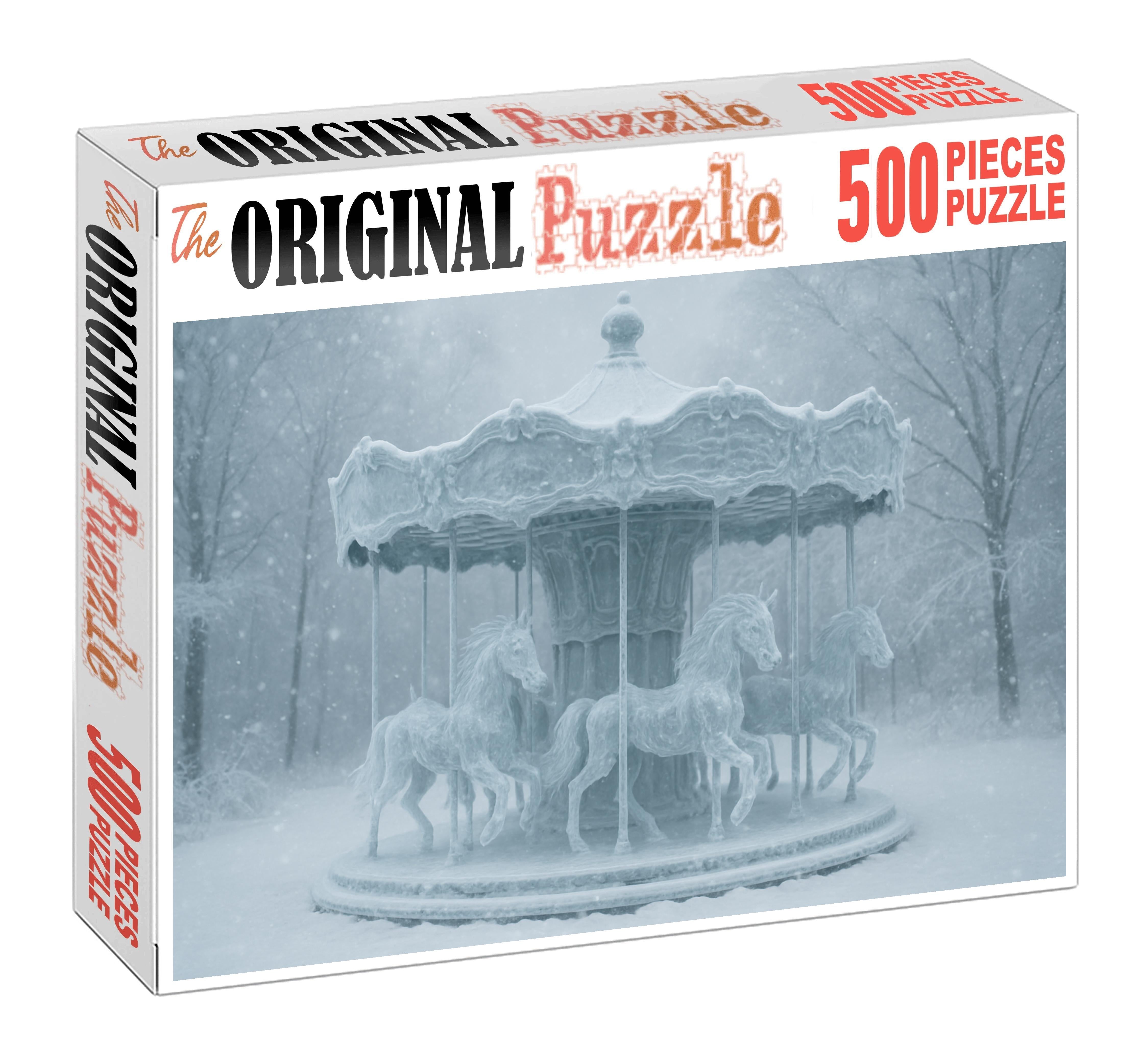 The Carousel Of Frozen Echoes 1000 Piece Puzzle