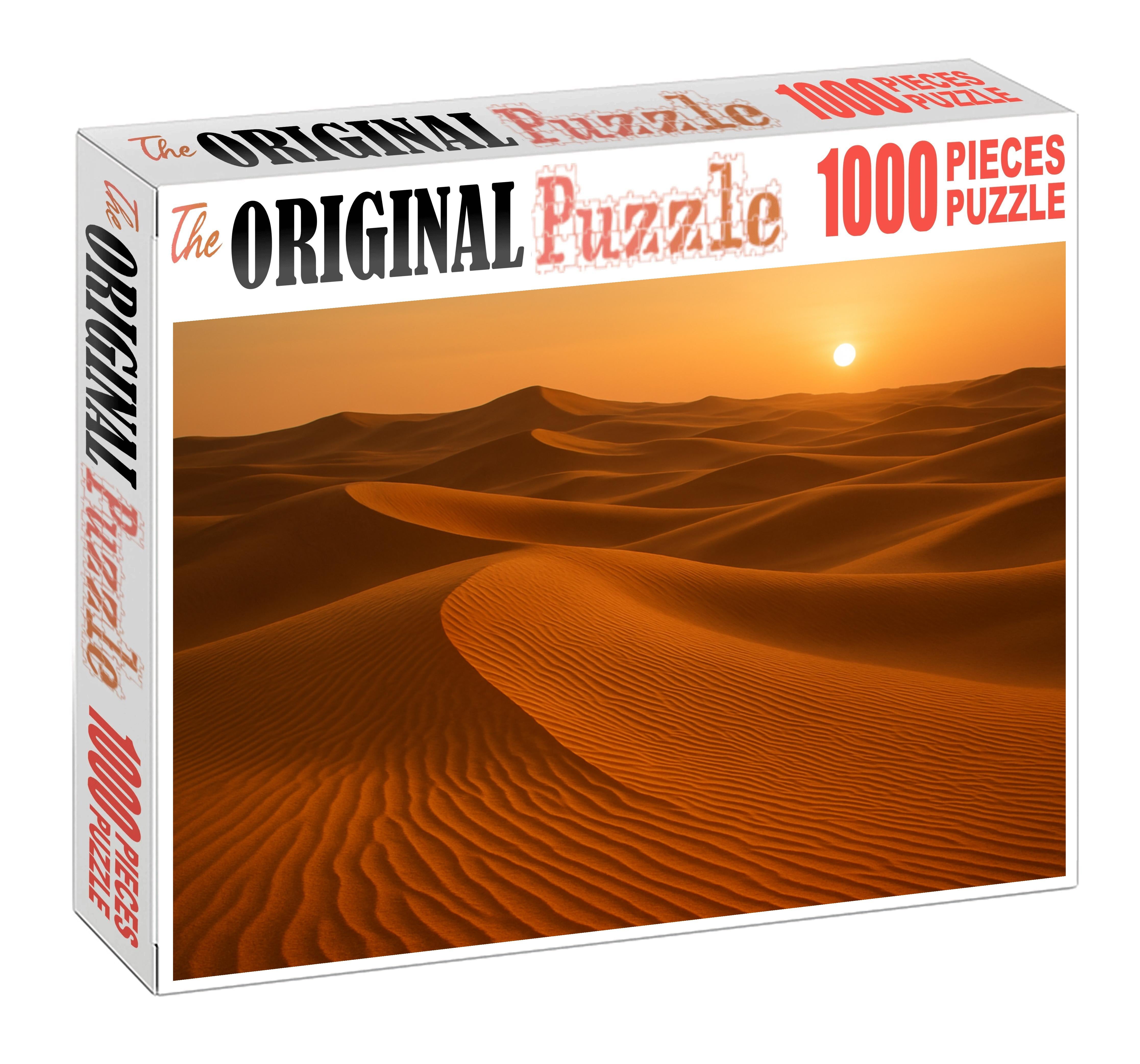 Golden Hour Rippled Dunes Family Puzzles