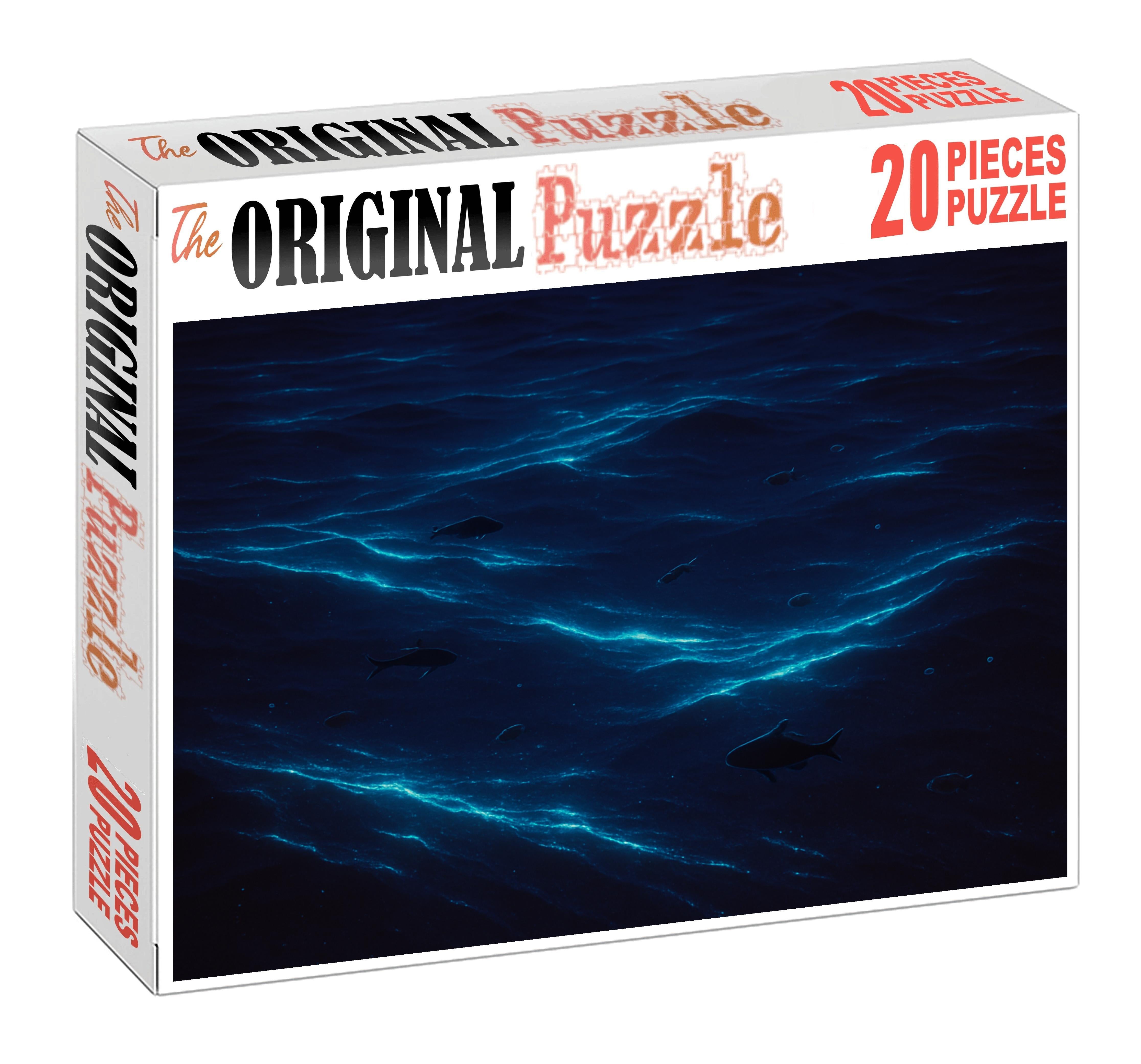 Bioluminescent Night Drift 1000 Piece Puzzle