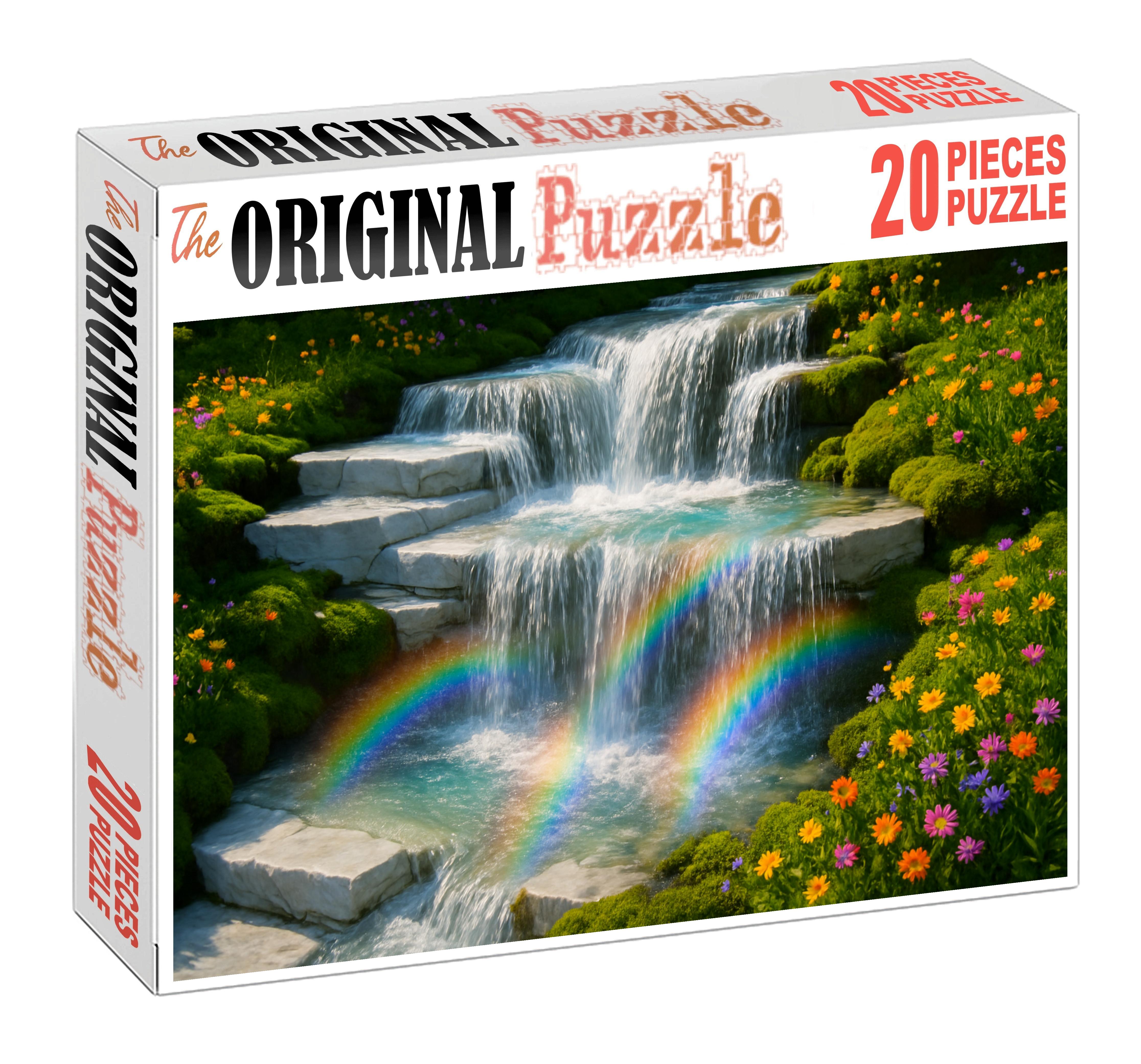 Crystal Prism Cascade Large Format Puzzle