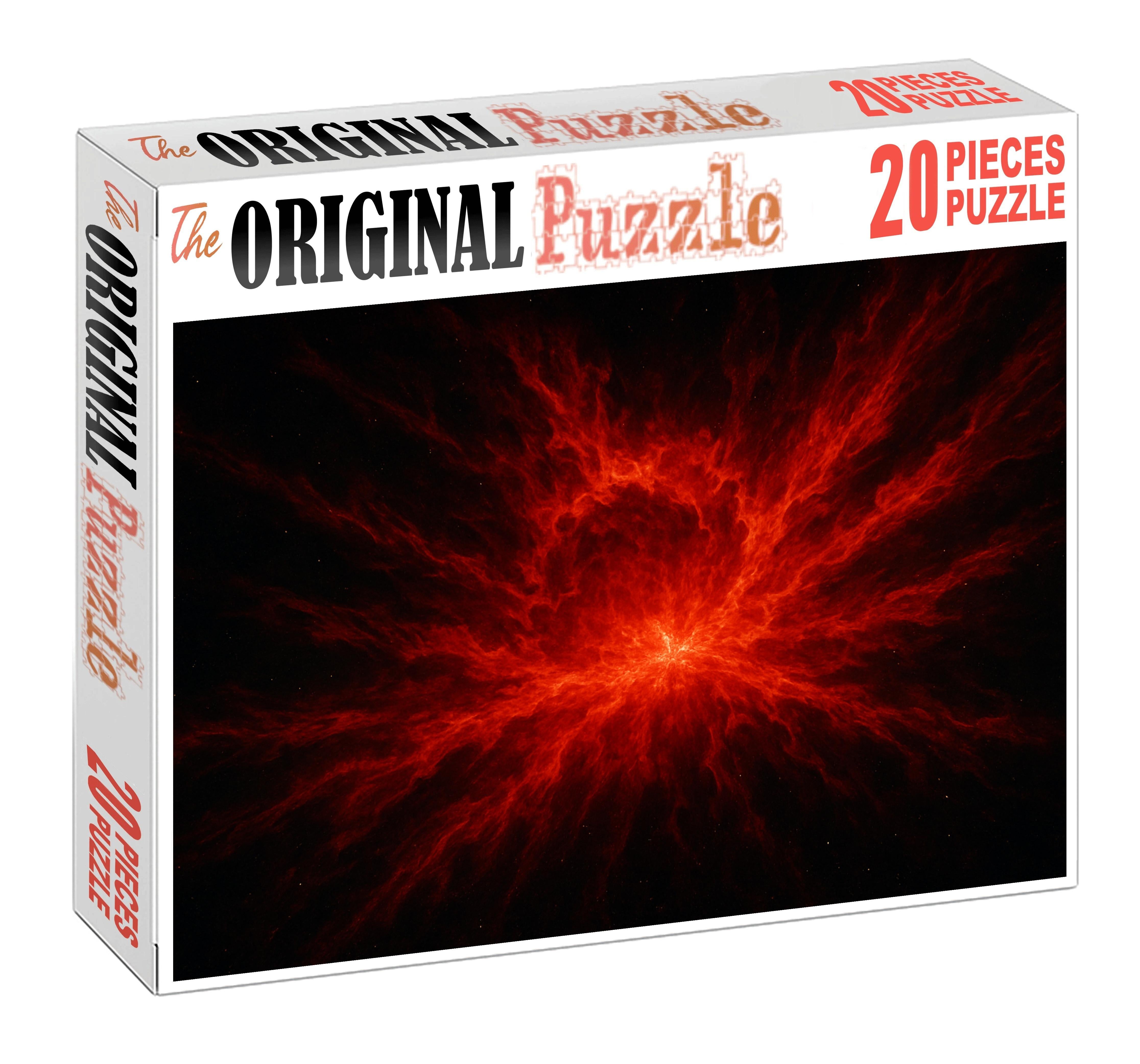 Crimson Radiant Outflow 100 Piece Puzzle