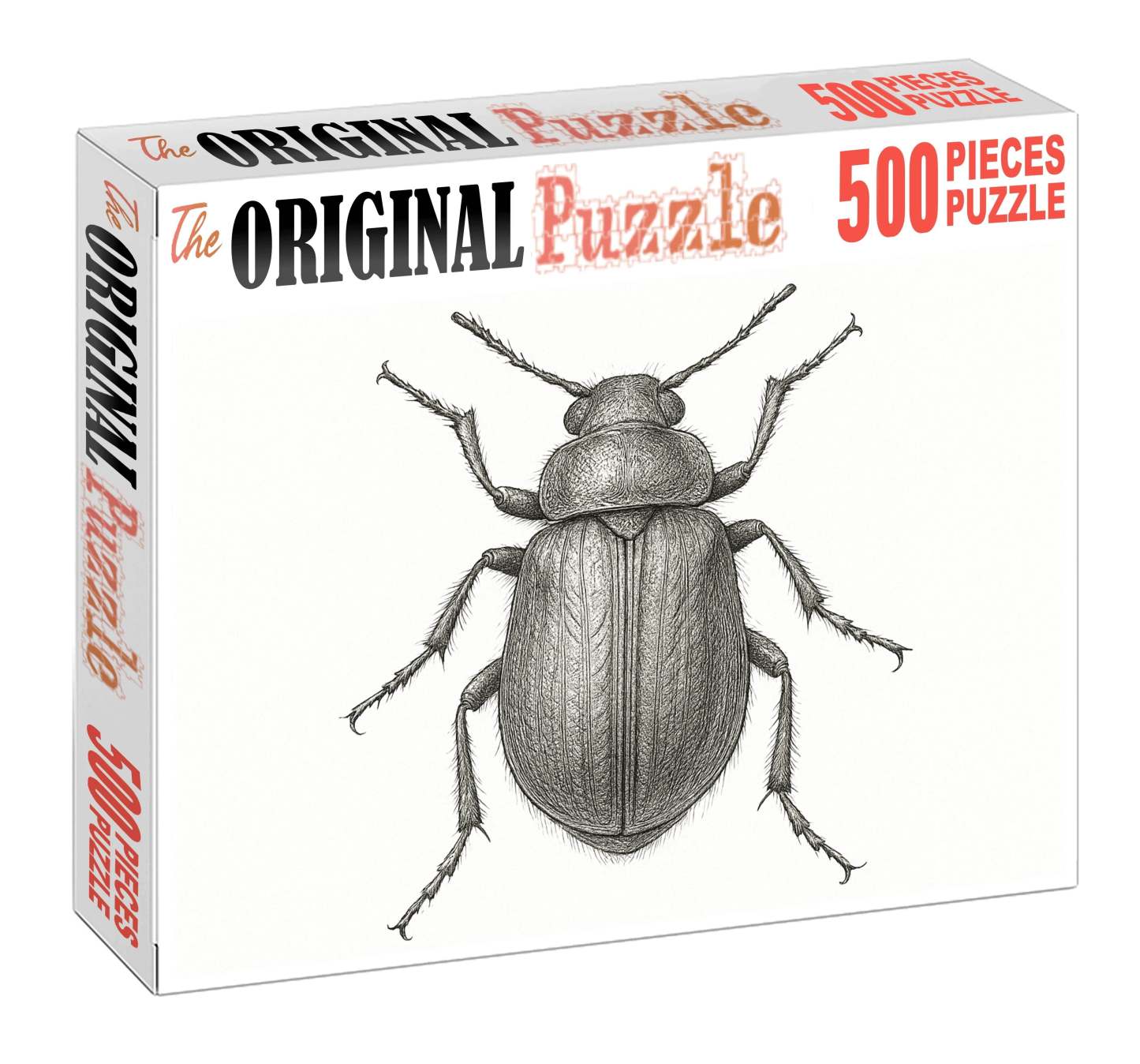 Intricate Insect Anatomy Study Technical Pen Drawing With Fine Detailing Large Format Puzzle