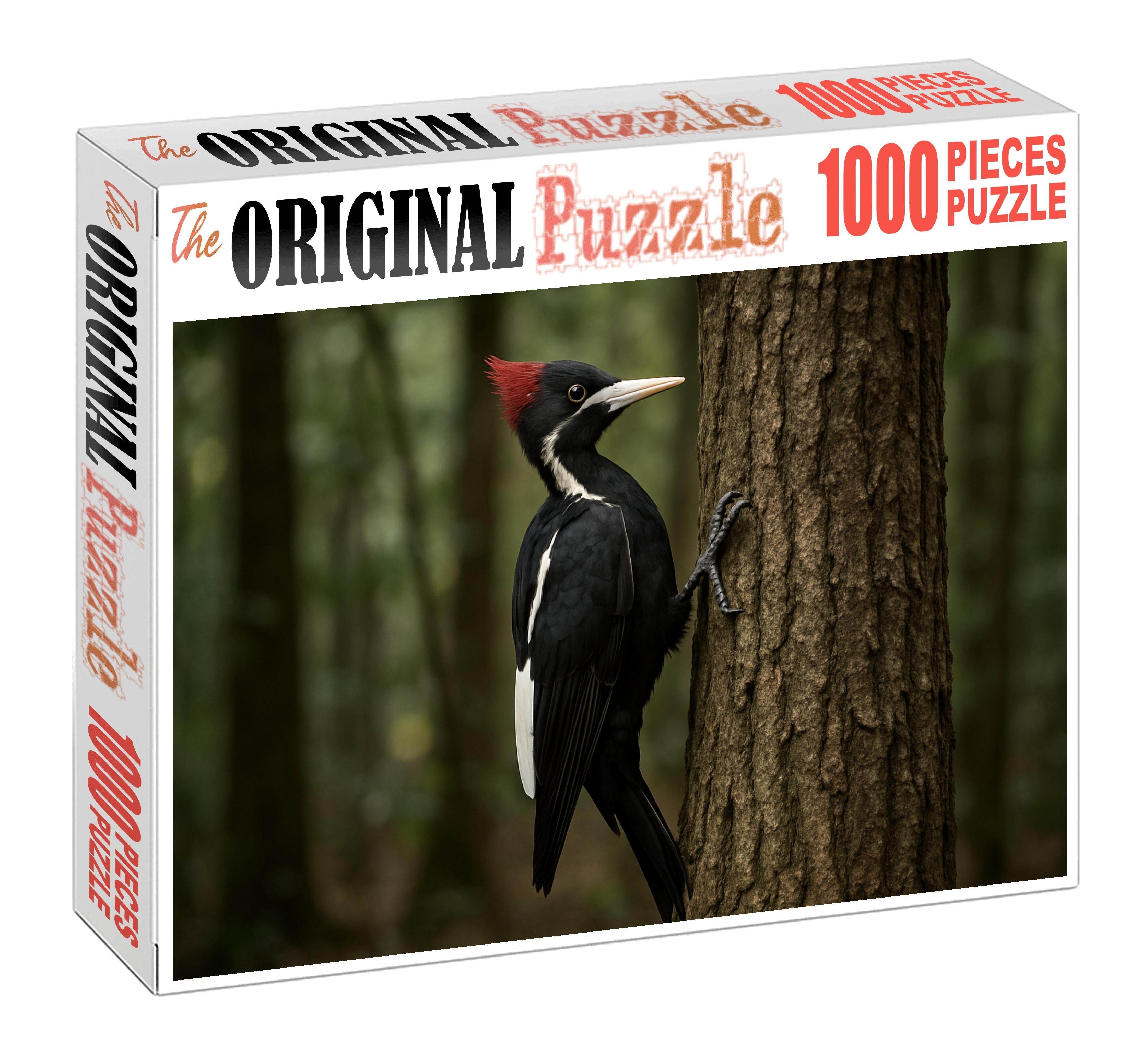Ivory-billed Woodpecker The Elusive Giant Premium Puzzle Pieces