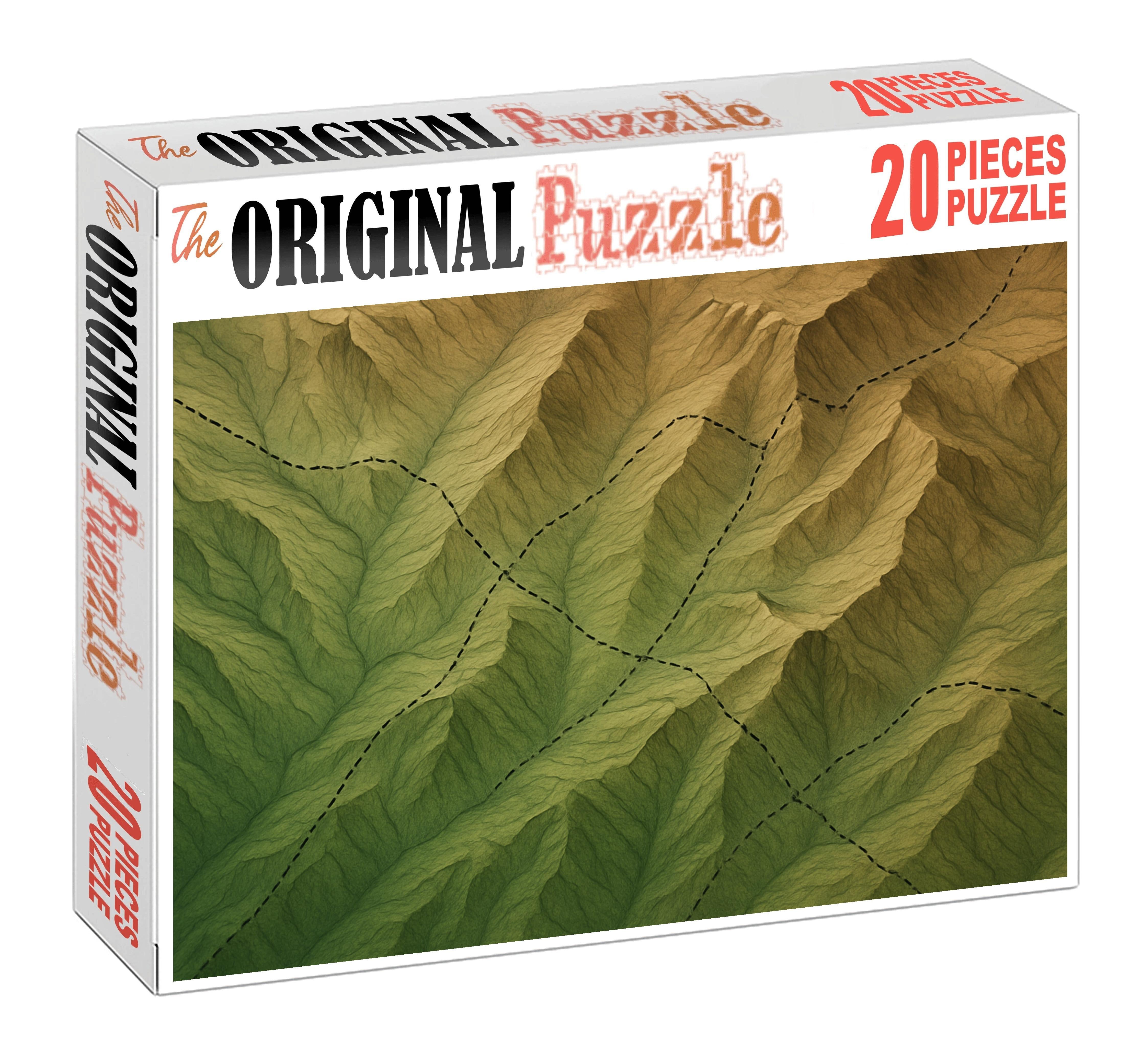 Mountain Pass Accessibility And Terrain Slope Map Challenging Puzzles