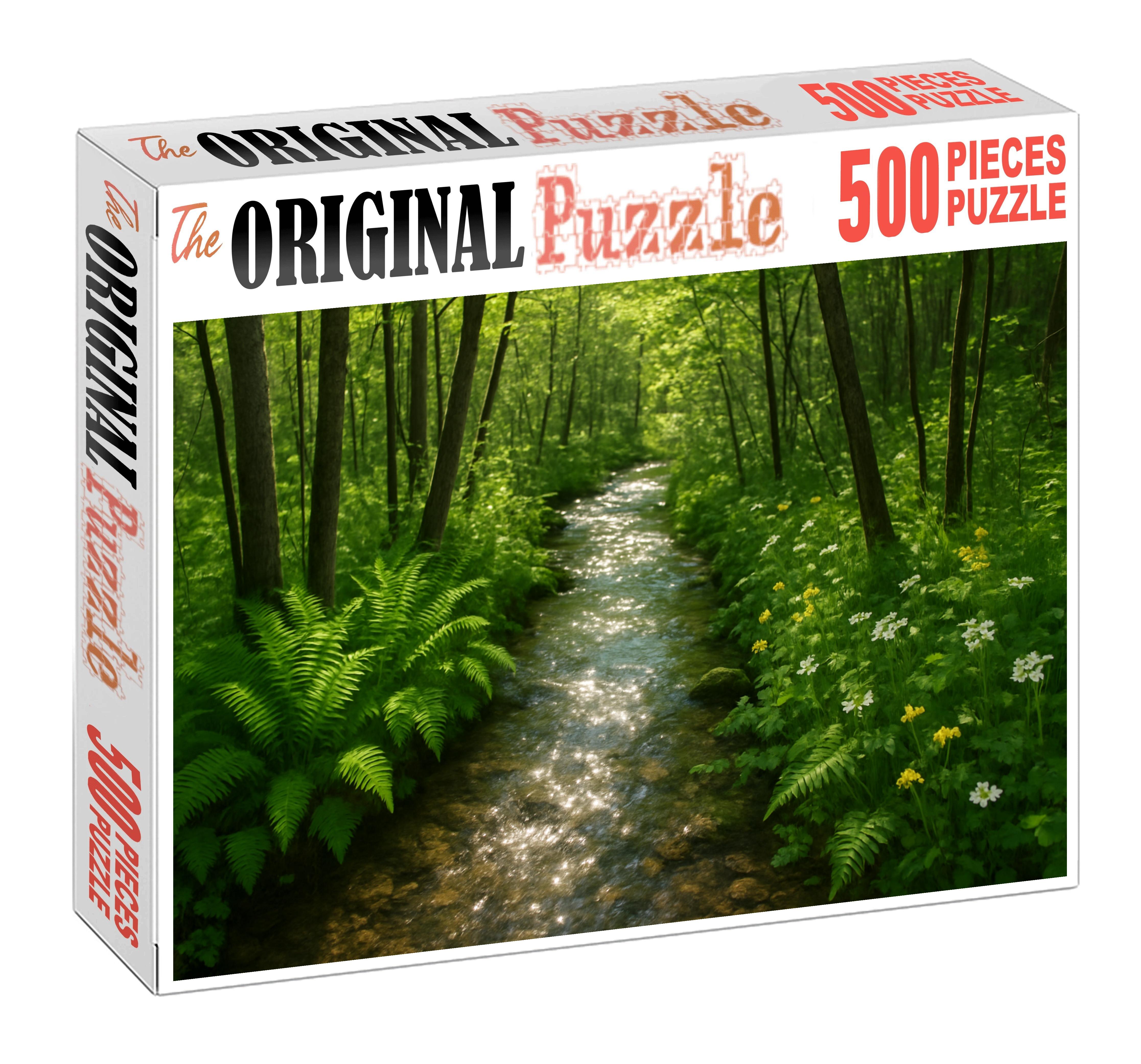 Crystal Stream Thicket Easy Puzzles