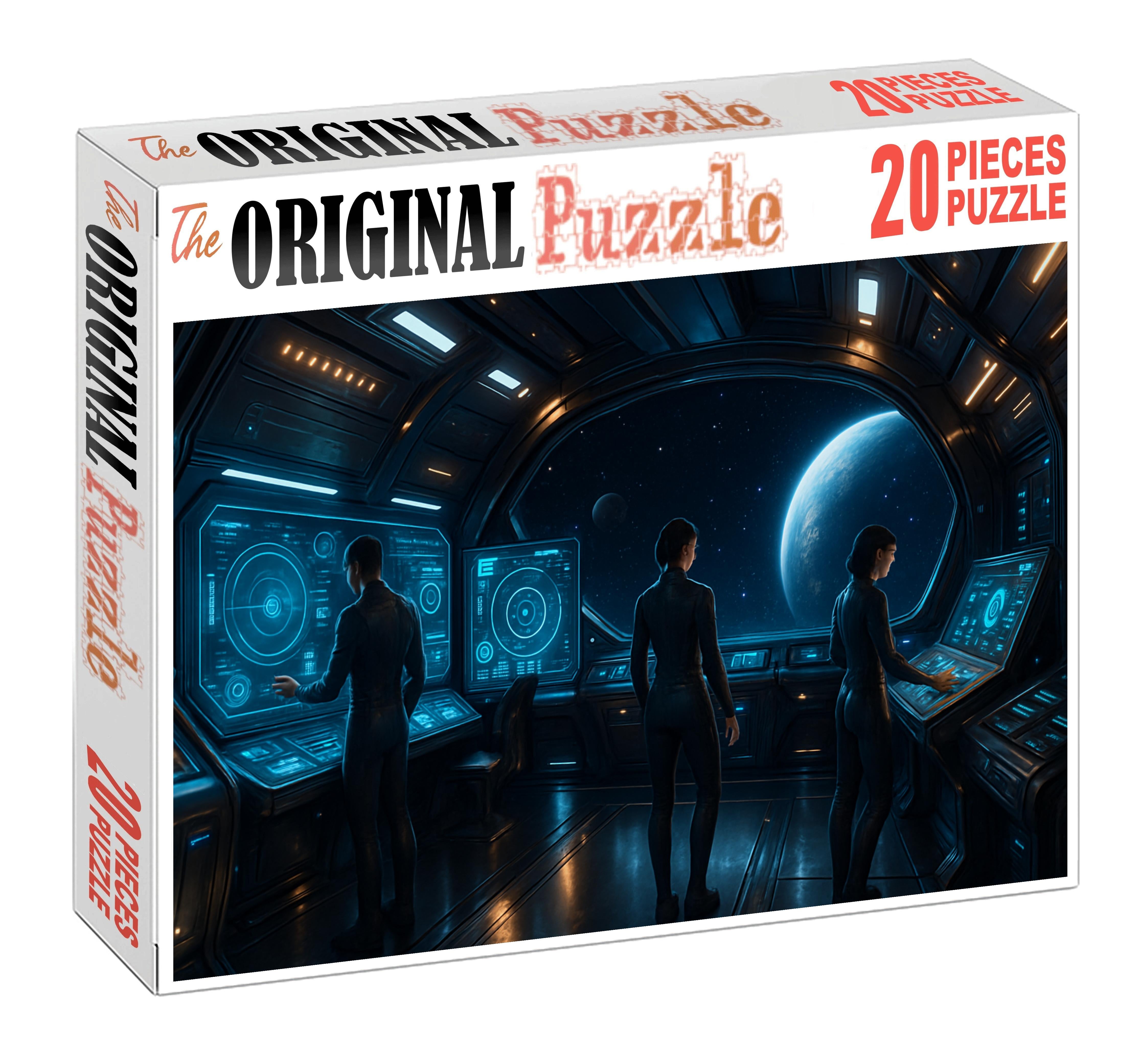 Retro Futurism Cinema Visionary Tales From Yesterdays Tomorrow Custom Jigsaw Puzzle