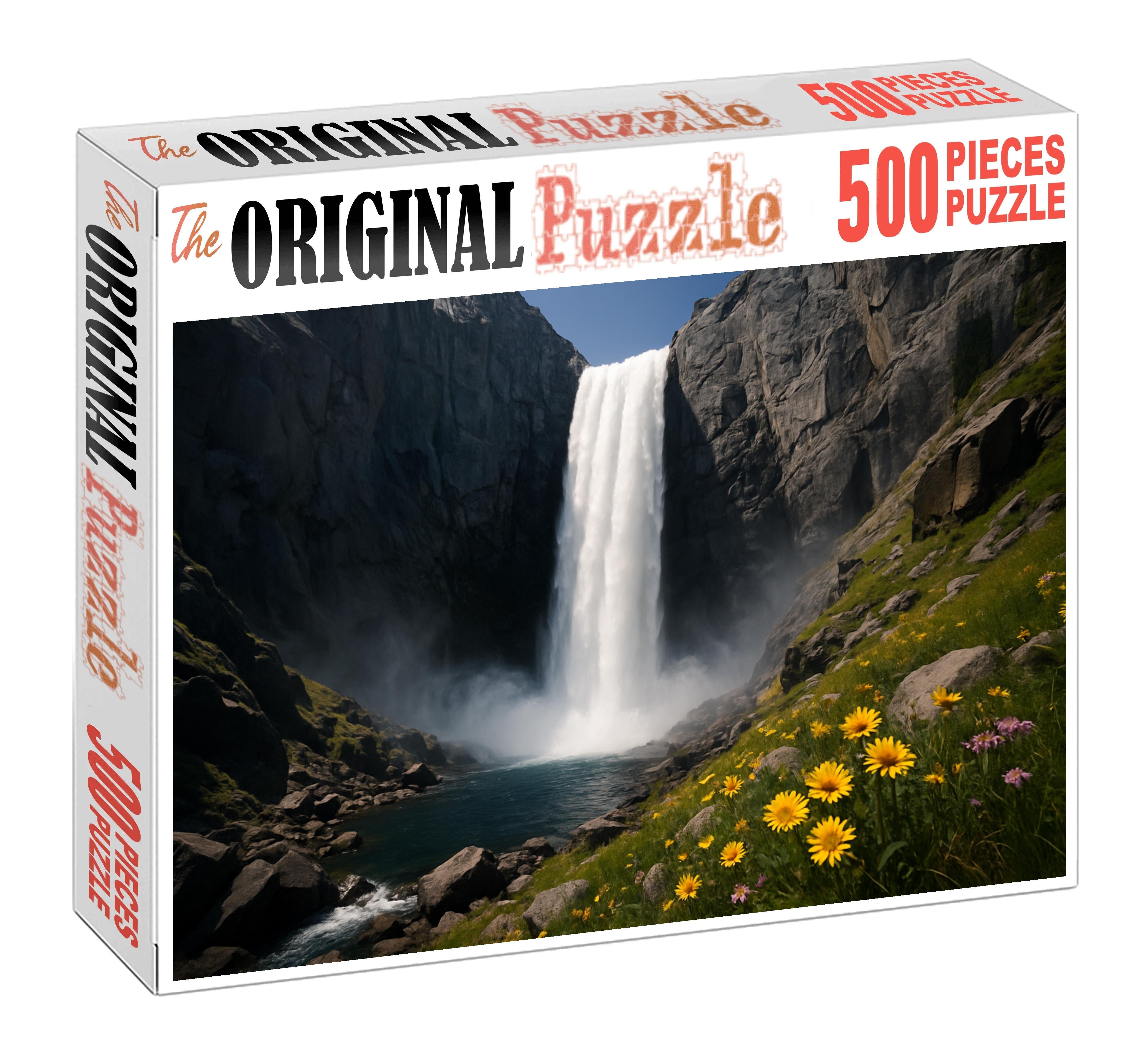 Echoing Granite Plunge 100 Piece Puzzle