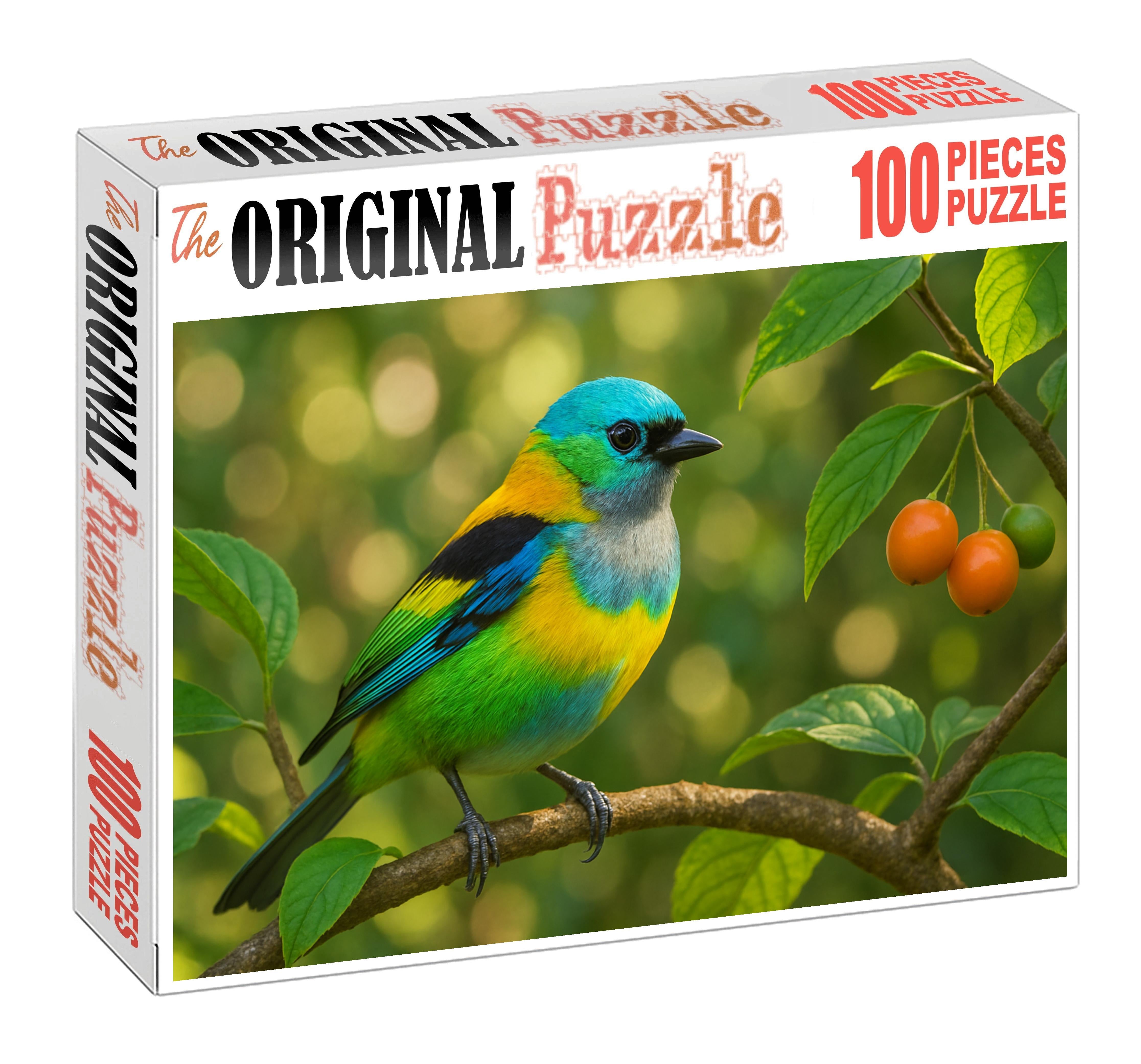 Silver-throated Tanager Forest's Mosaic Easy Puzzles