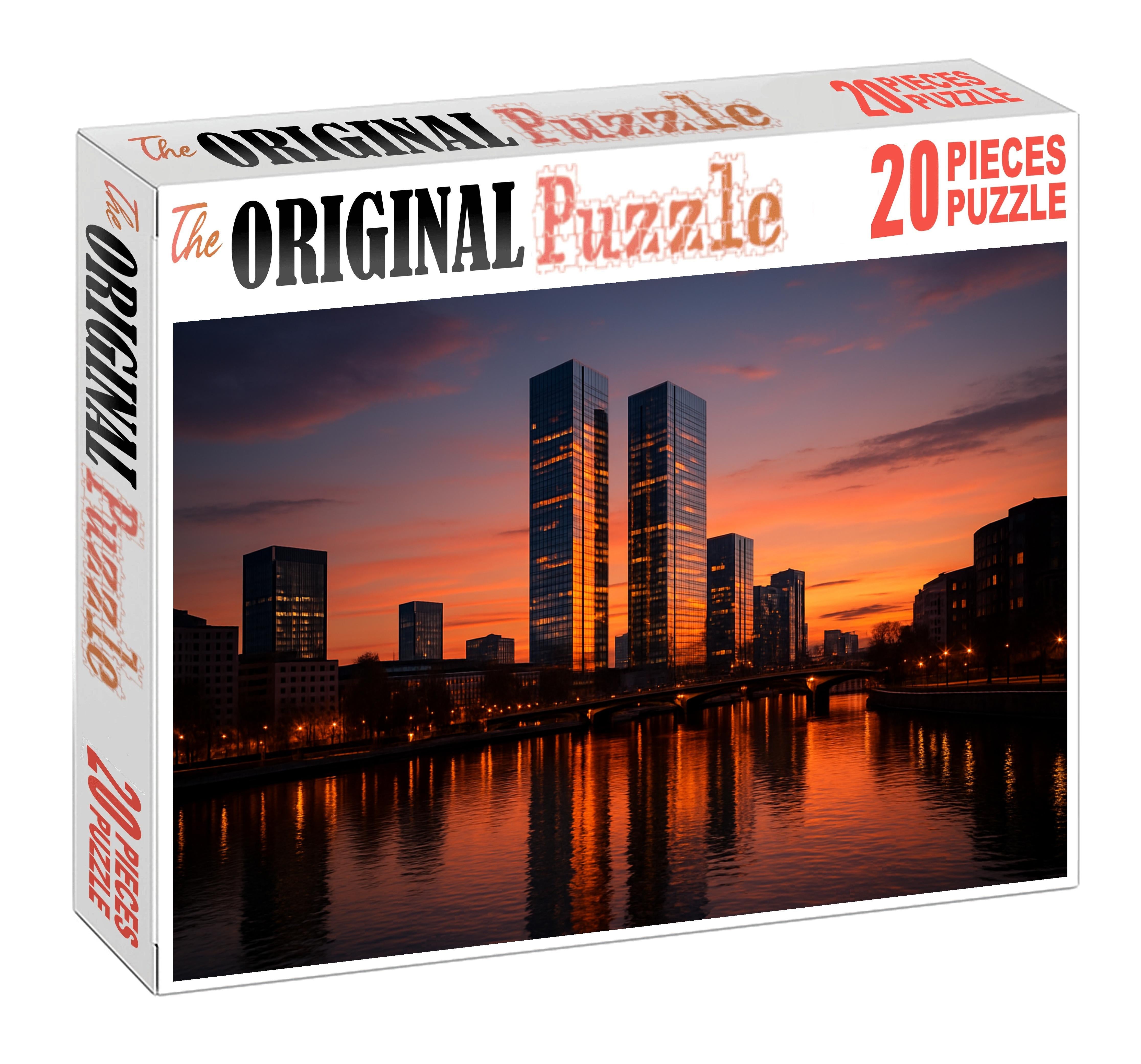 Petronas Twin Towers Dominating Kuala Lumpur Malaysia Recognized By 7430 Globally For Their Sleek Modernity And Height Unique Puzzle Design