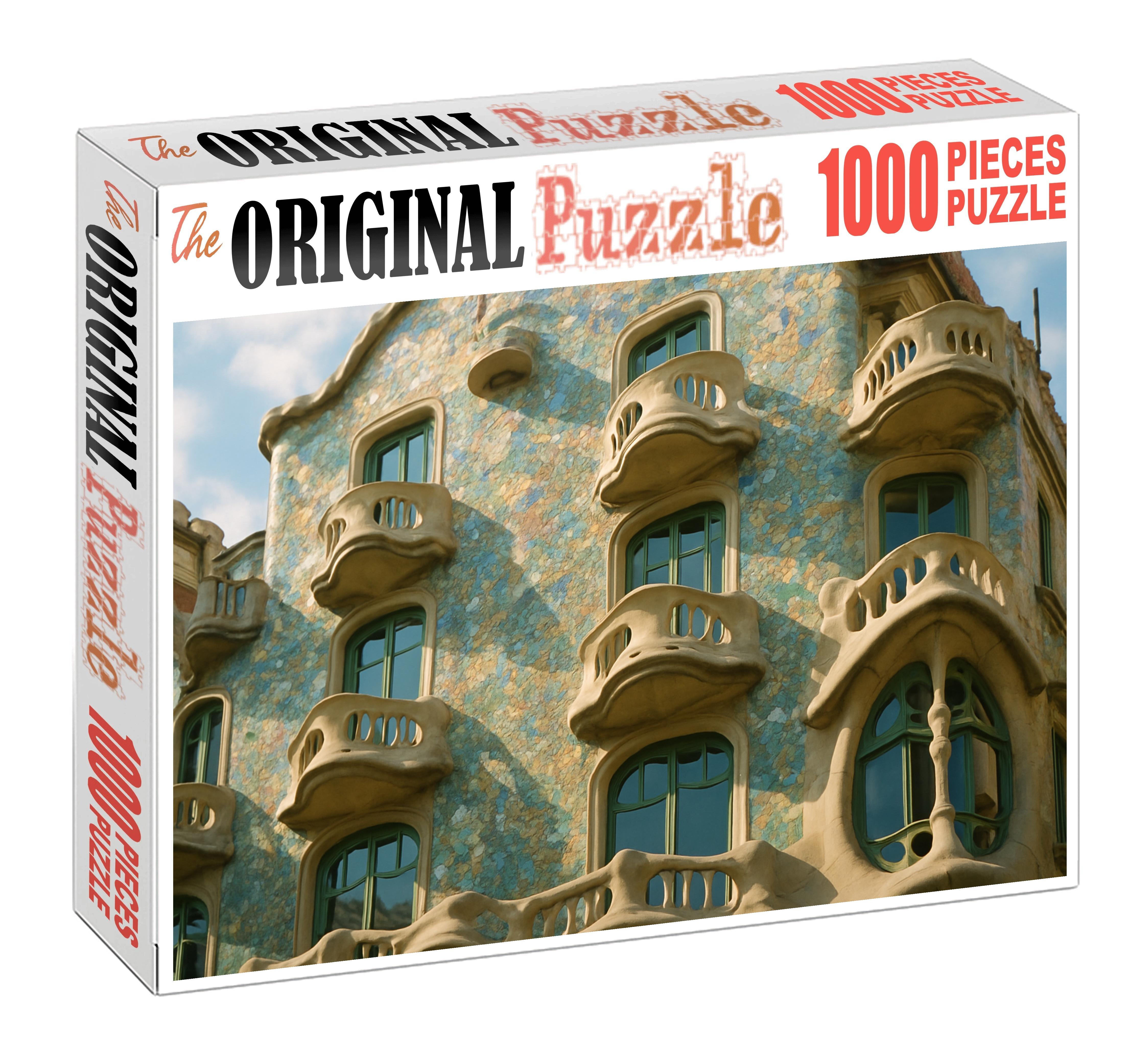 Casa Batll Barcelona Spain Known By 5060 Worldwide For Its Whimsical Modernist Architecture Unique Puzzle Design