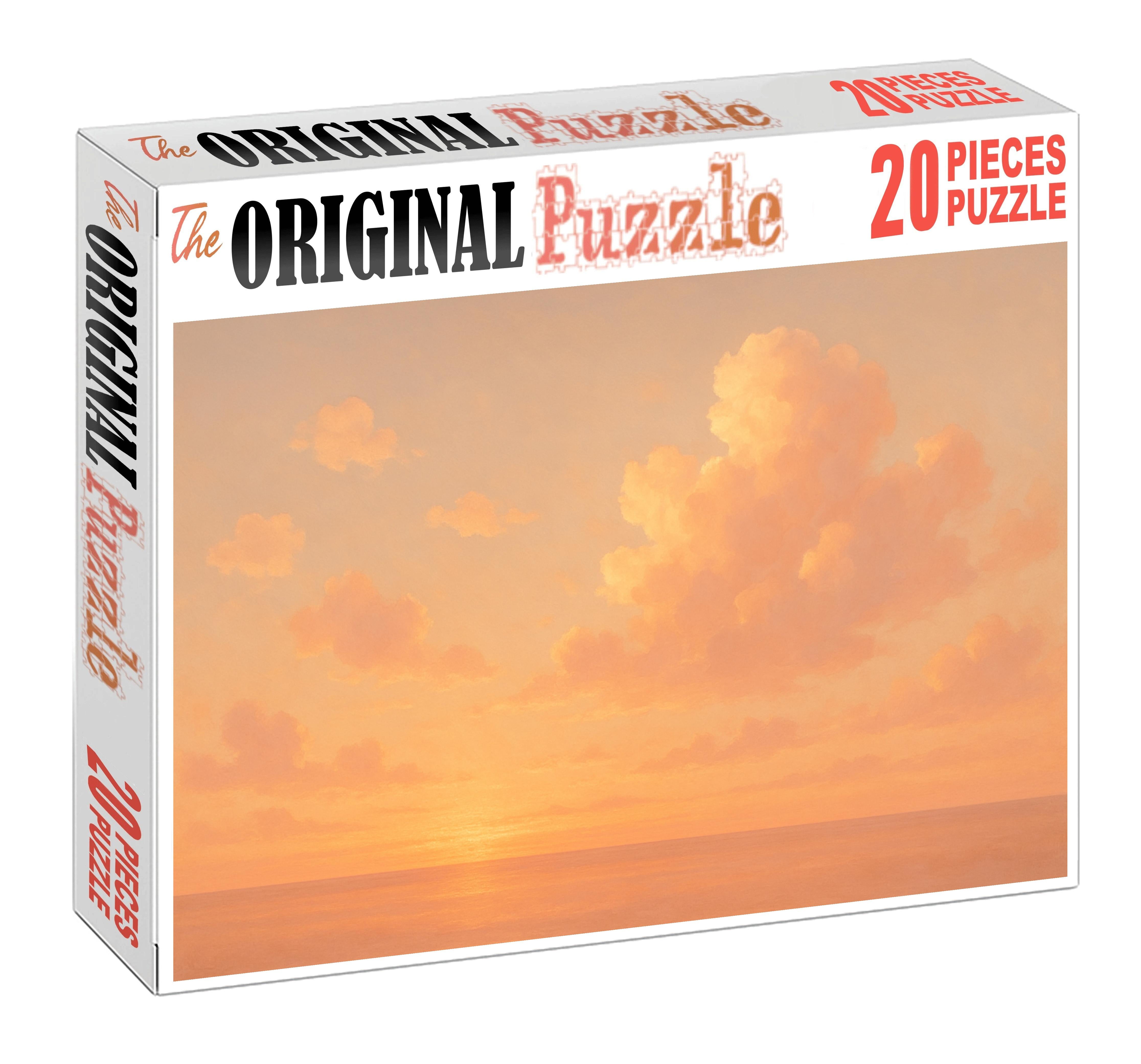 Rose Gold Horizon Bloom Mini Puzzle