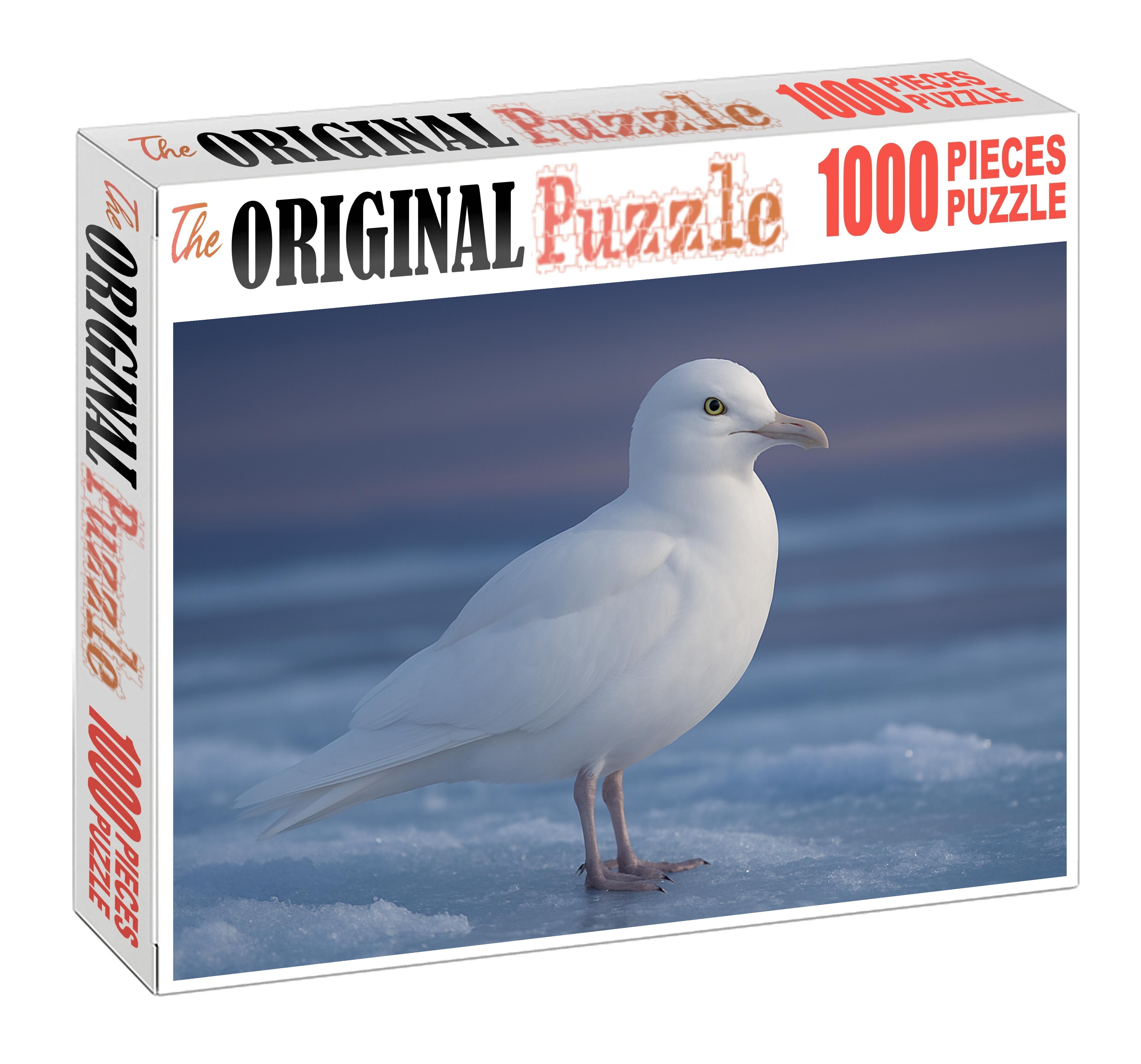 Ivory Gull Arctic Snowscape Specter Family Puzzles