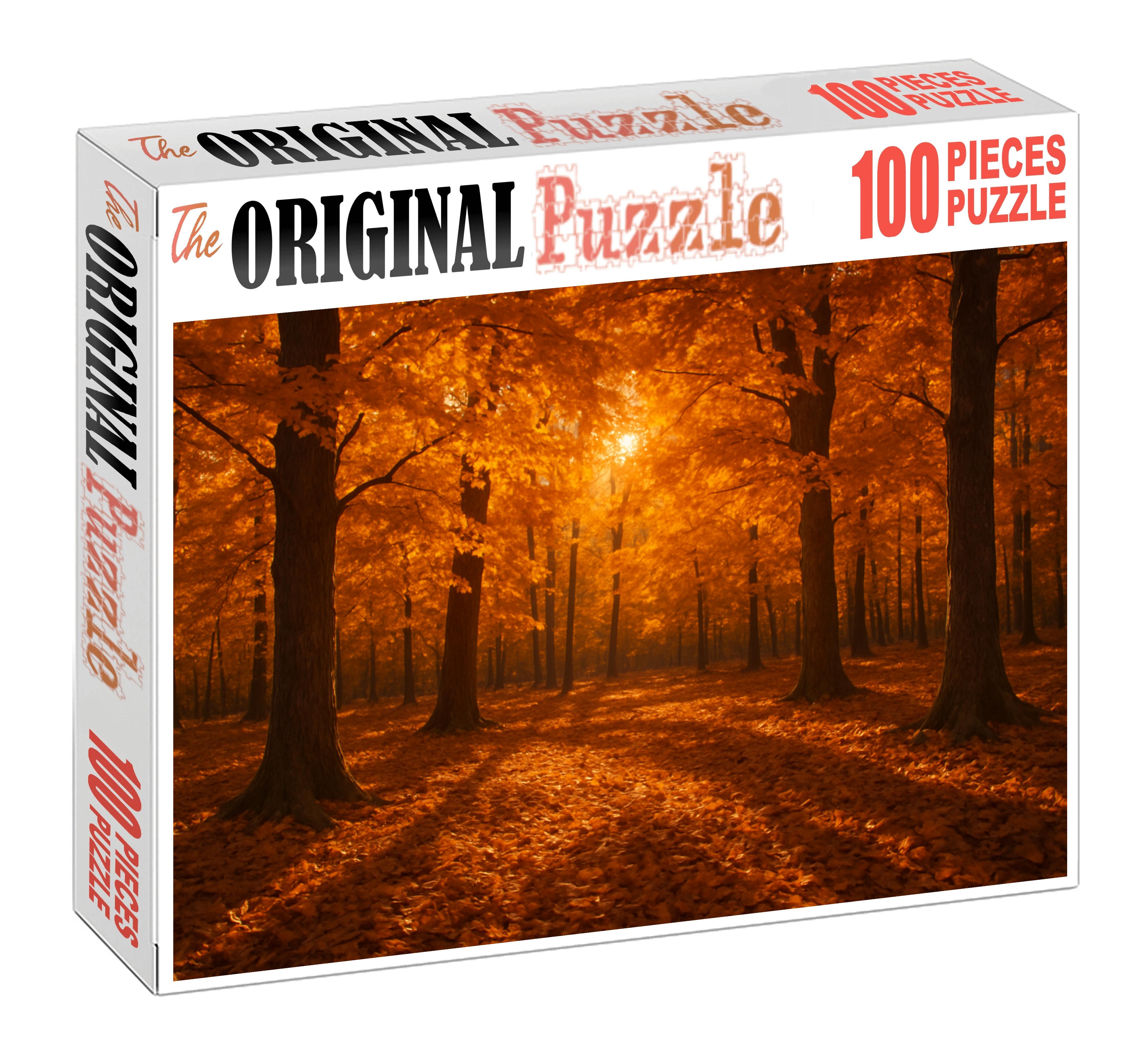 Amber Leaf Glen Easy Puzzles