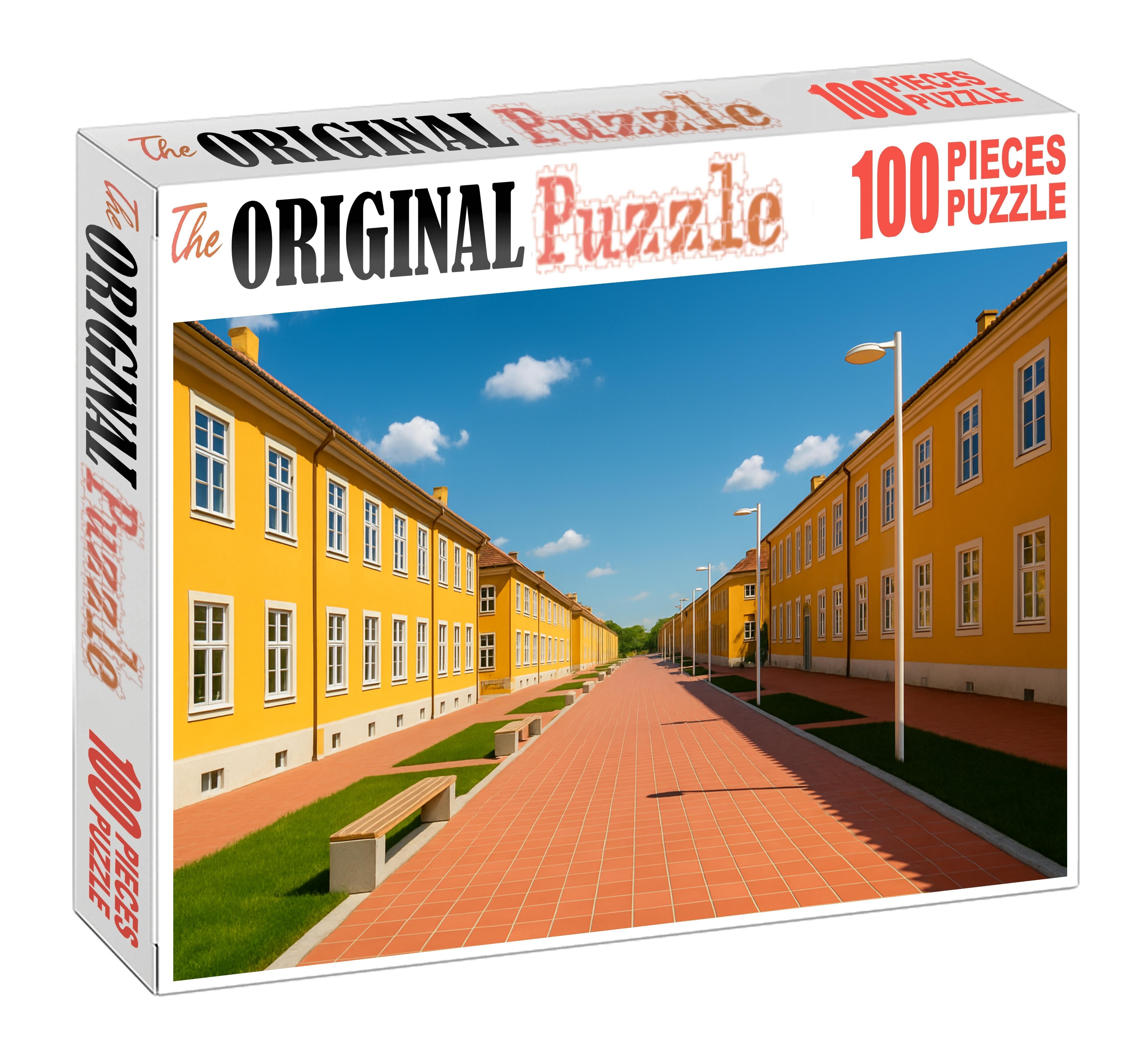 Golden Rod Row 200 Piece Puzzle