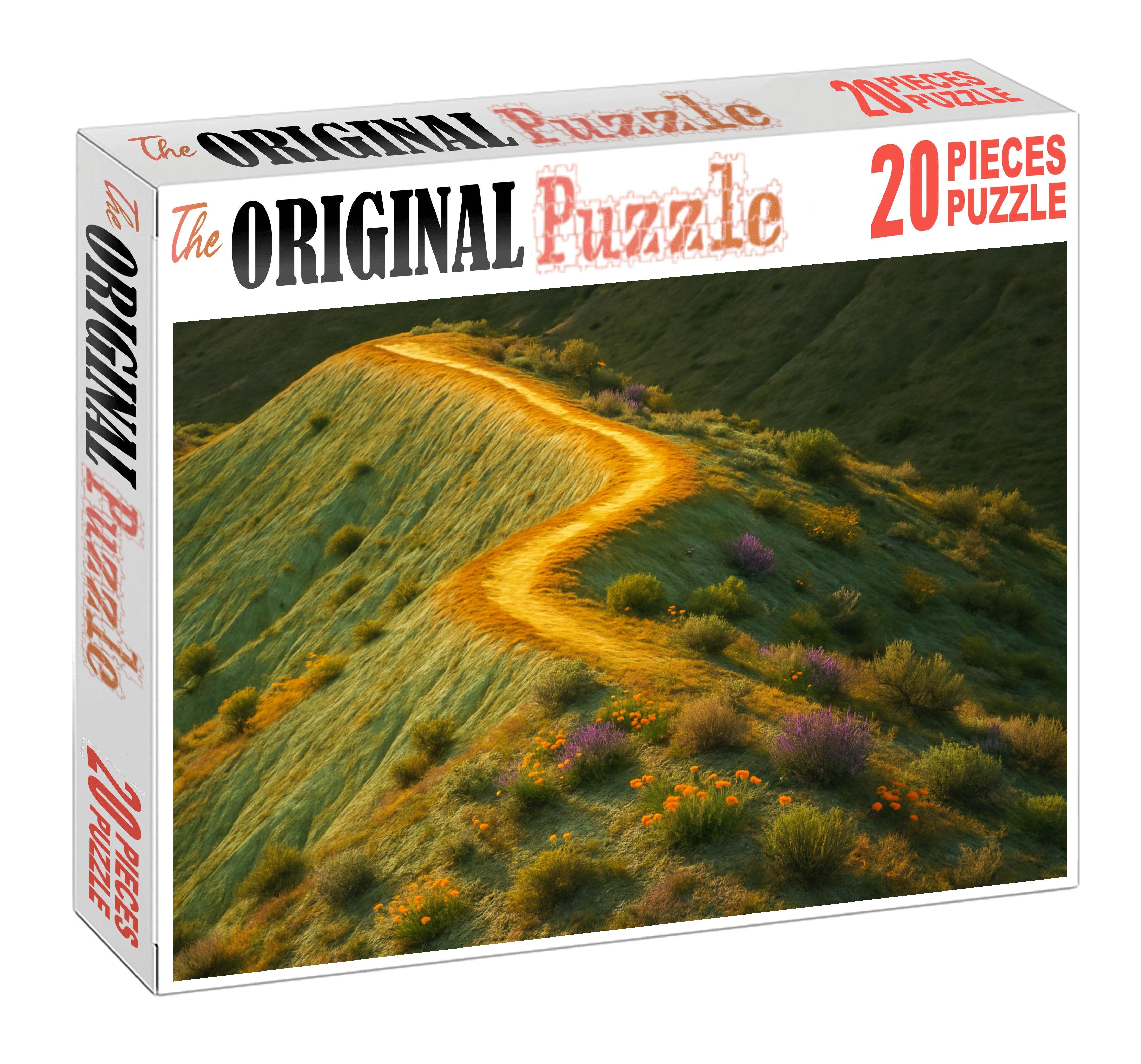 Golden Serpentine Ridge Puzzle Challenge