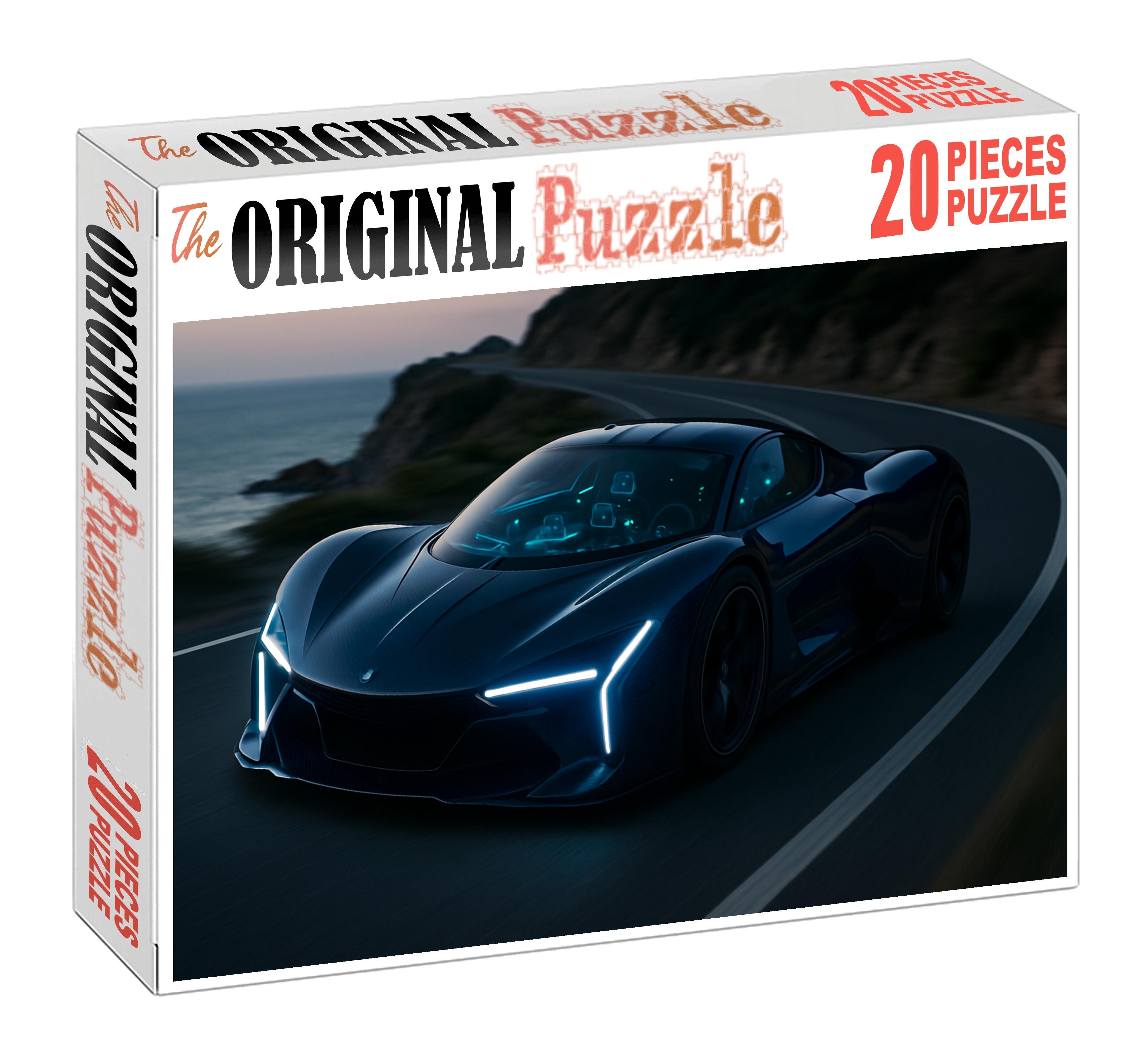 Stratos Mirage Gt Carbon-fiber Electrified Super Gt 500 Piece Puzzle