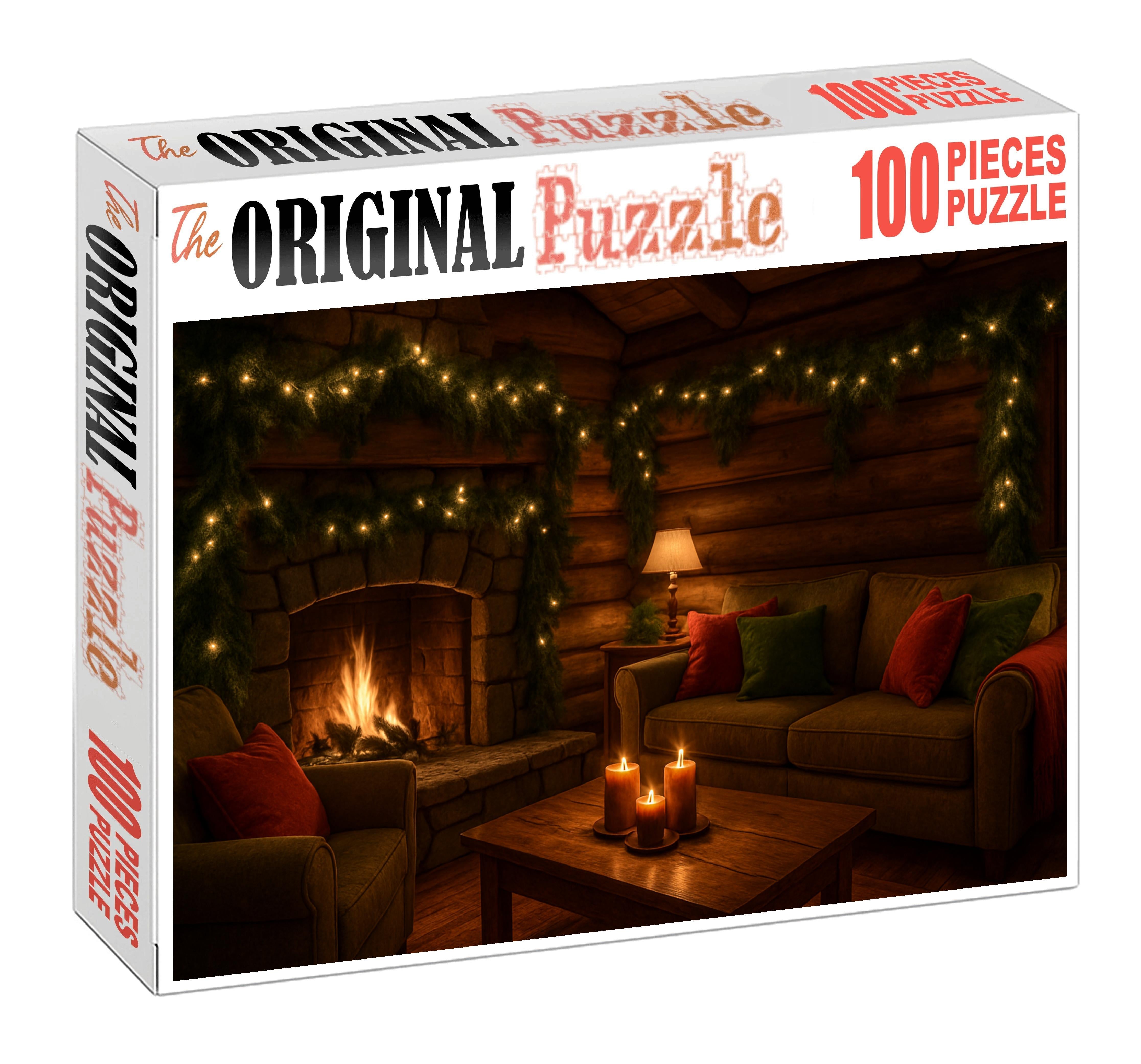 Winter Hearthside Glow 300 Piece Puzzle