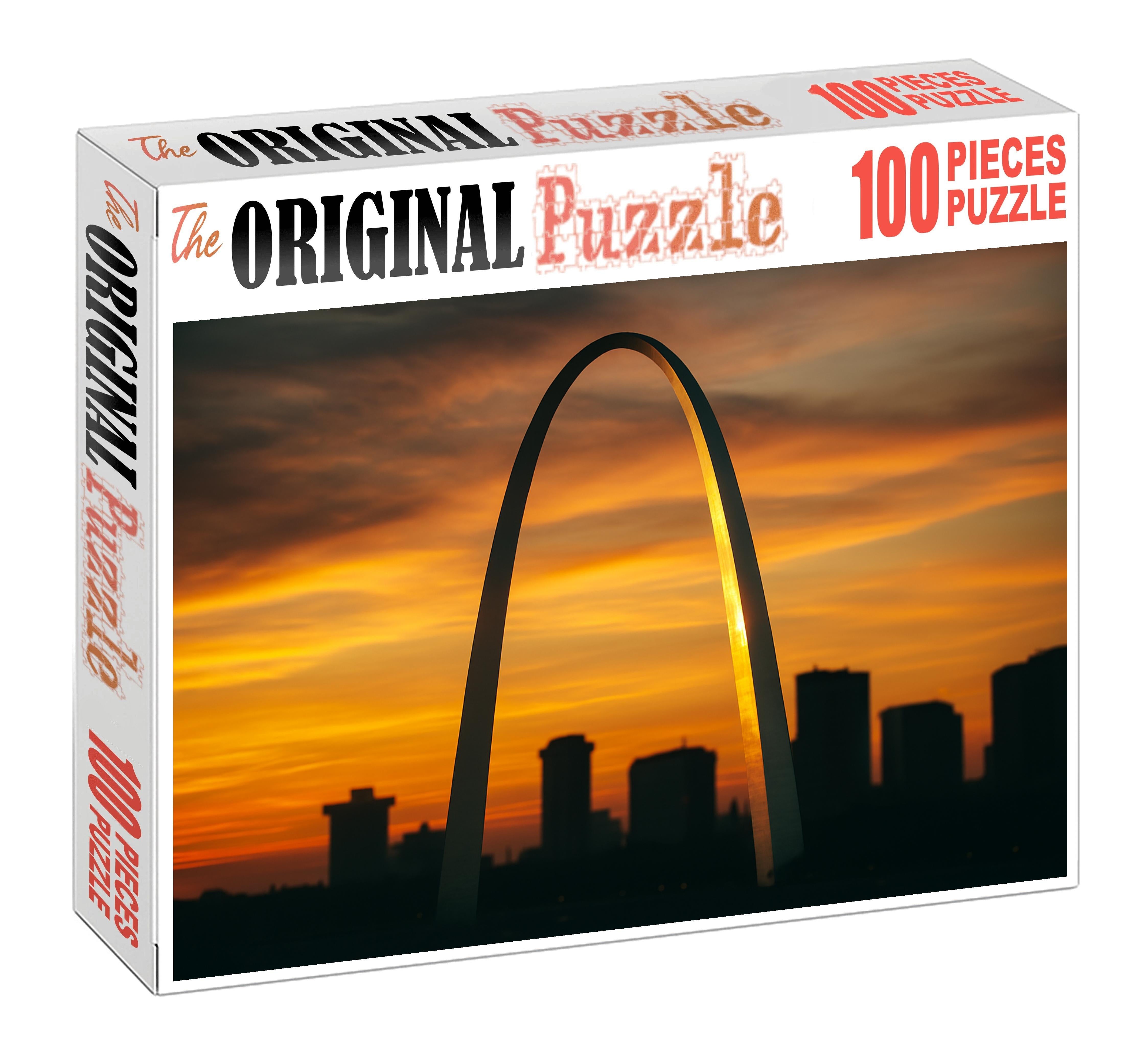 The Gateway Arch St Louis Usa Recognized By 7420 Globally As A Monument To Westward Expansion Unique Puzzle Design