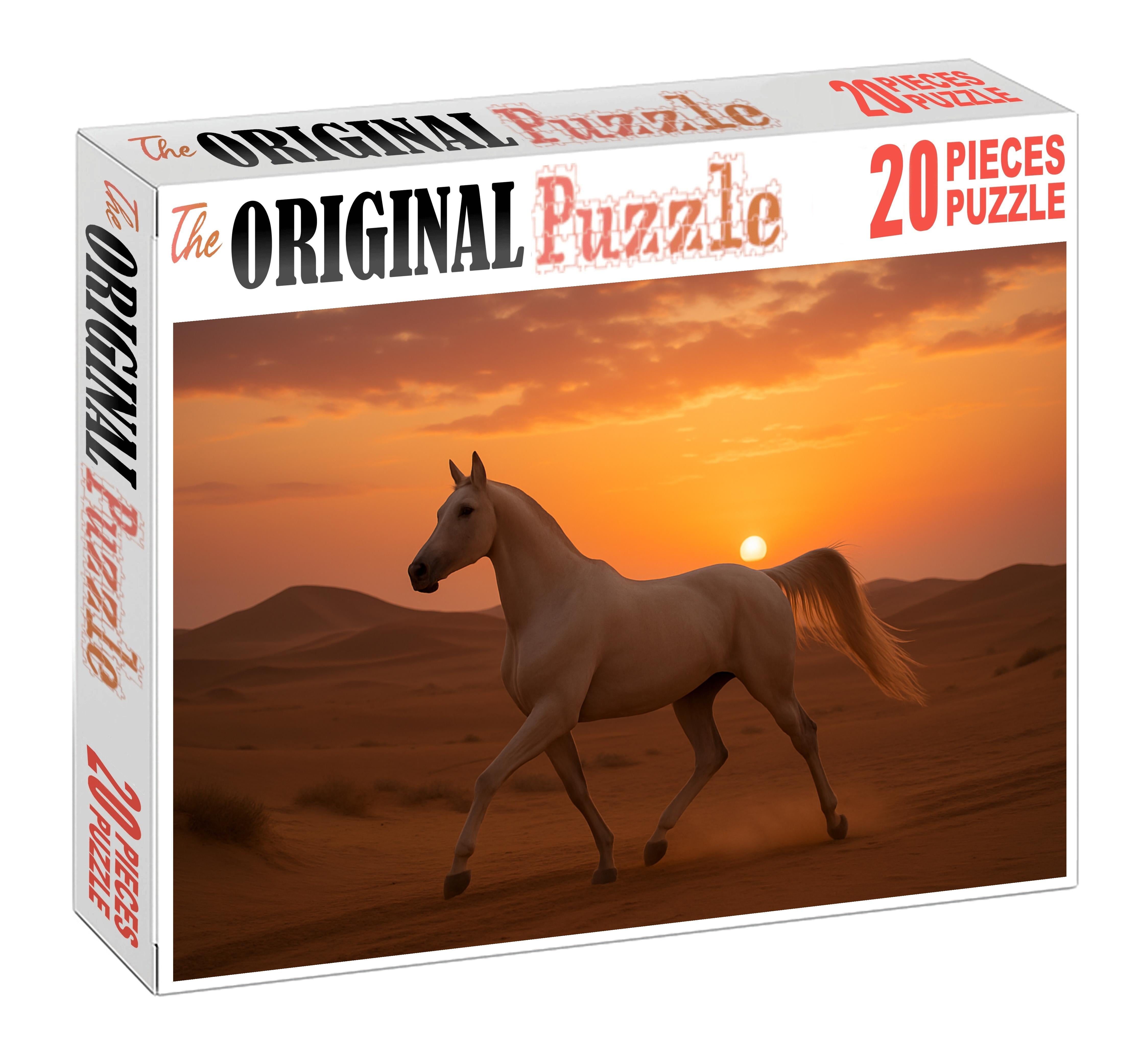 Ivory Breeze Arabian Gelding 1000 Piece Puzzle