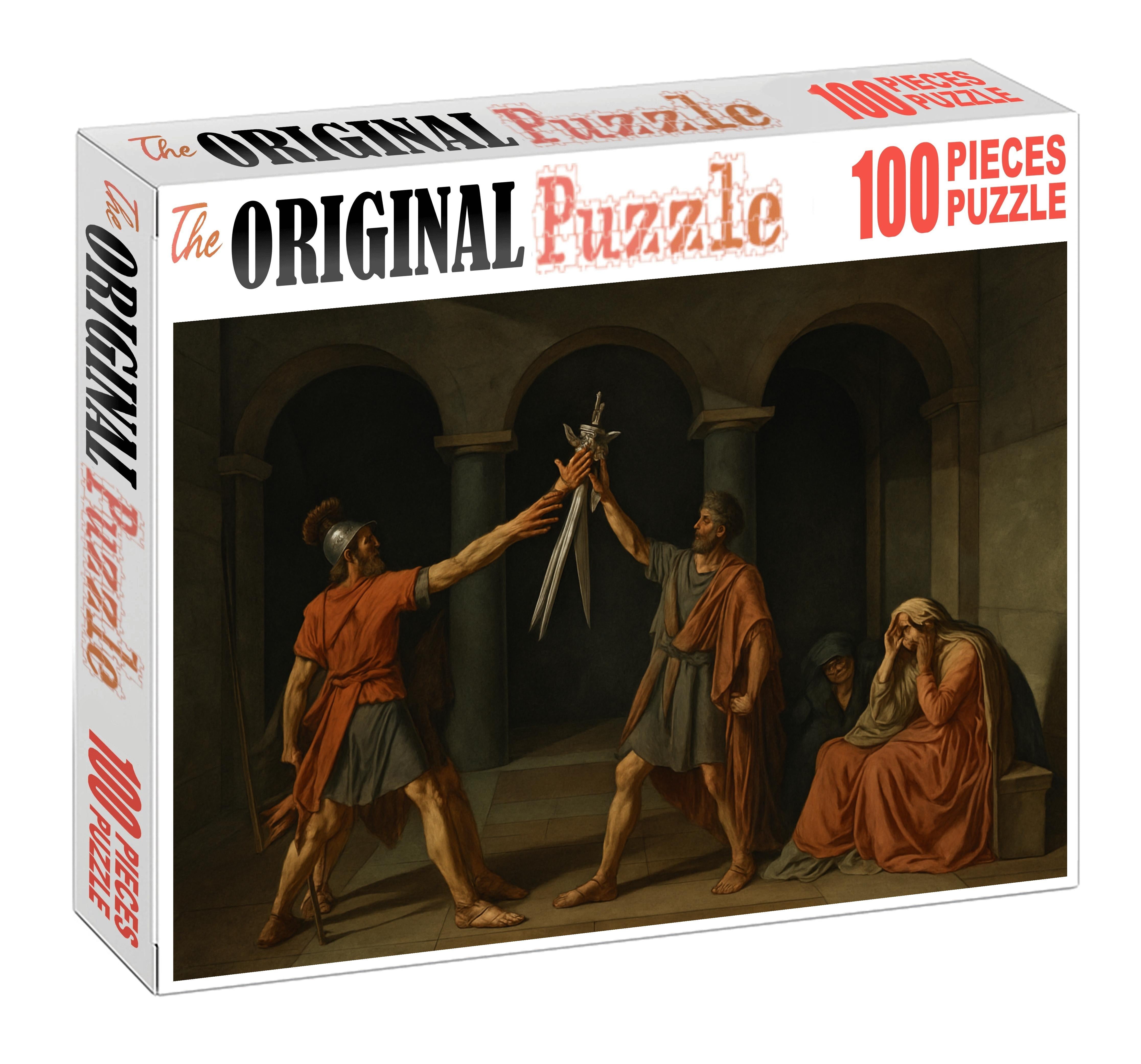 The Oath Of The Horatii Unique Puzzle Design