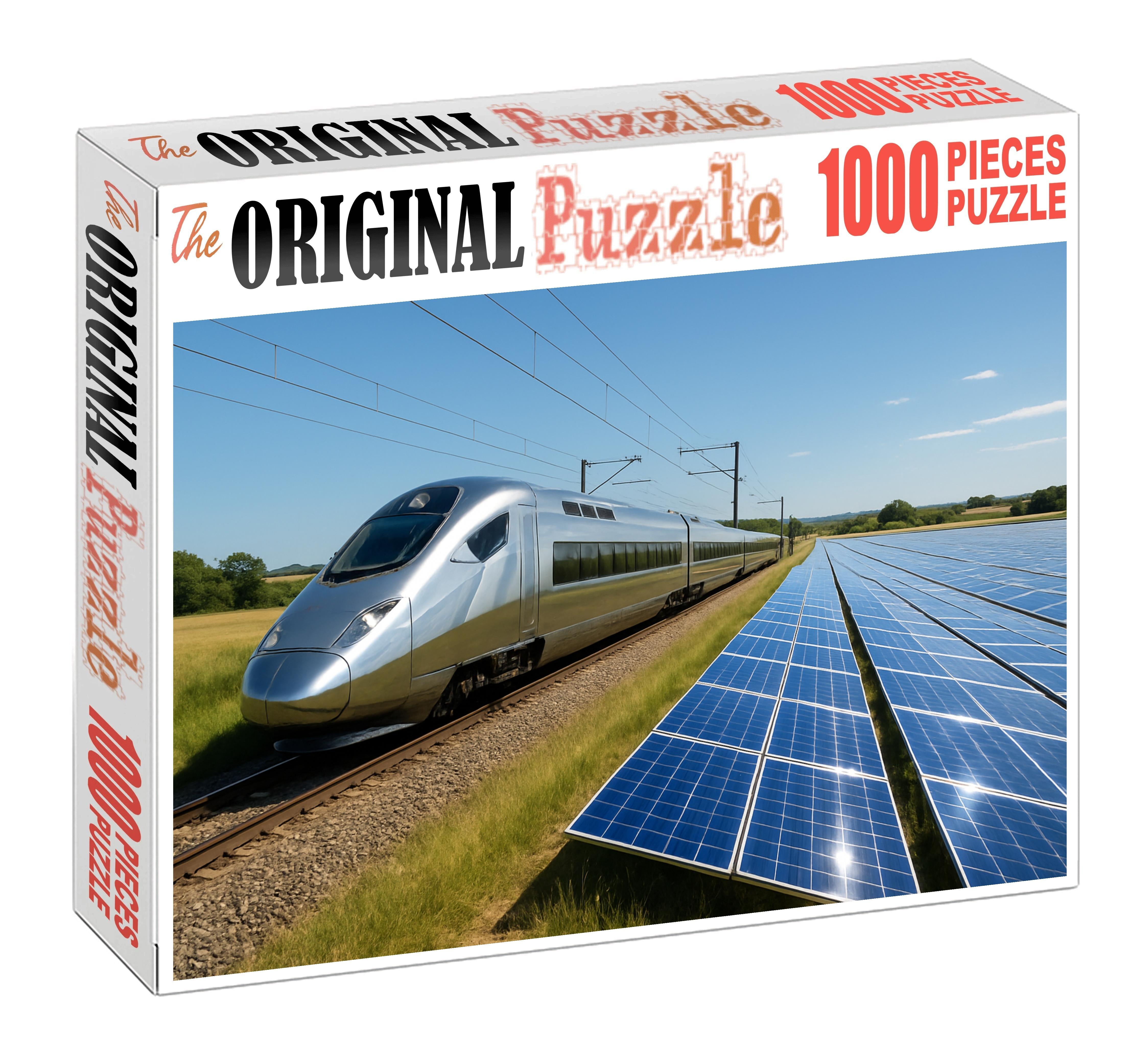 Solar-electric High-speed Train Easy Puzzles