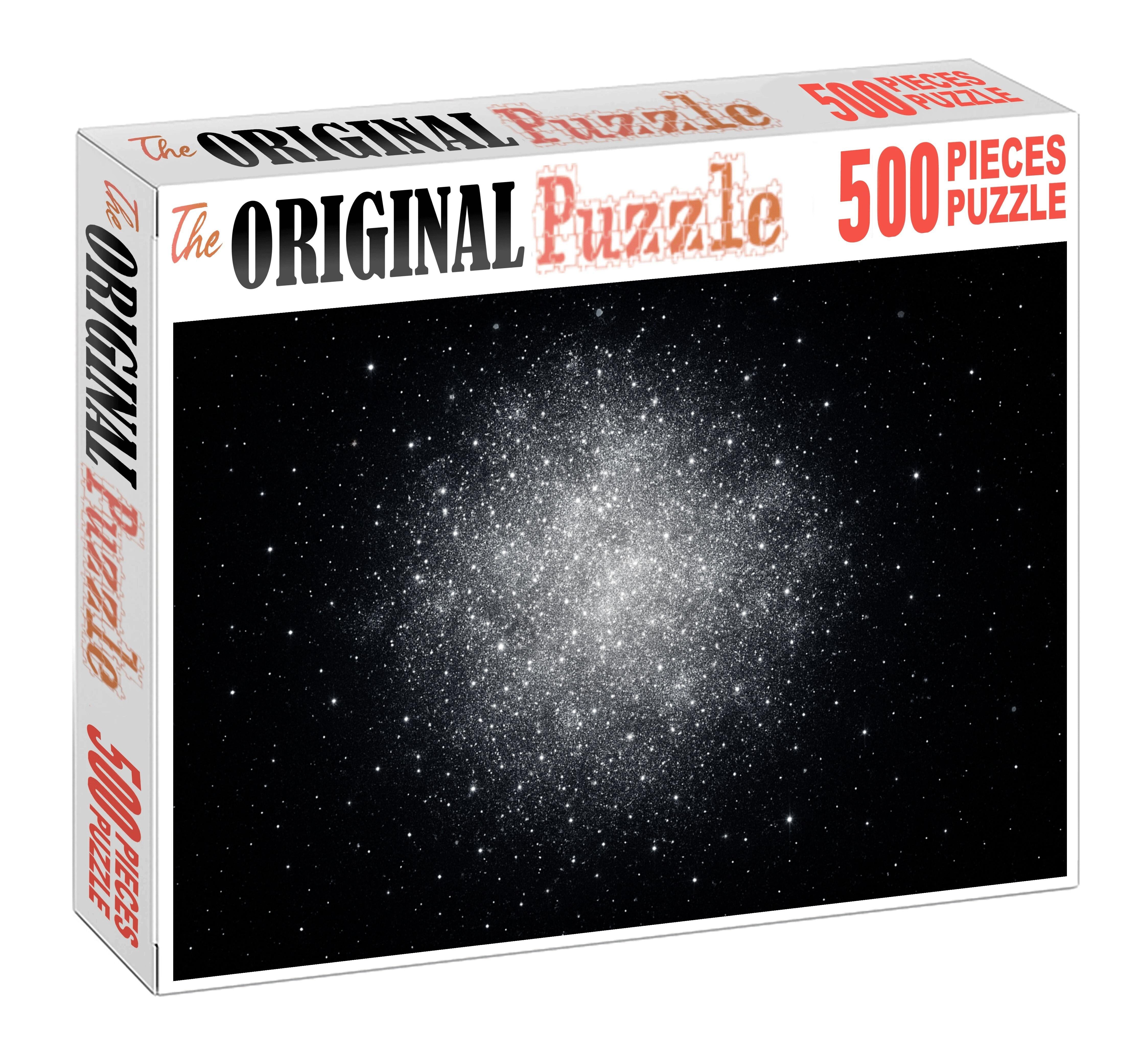 Silvery Cosmic Frost Large Format Puzzle