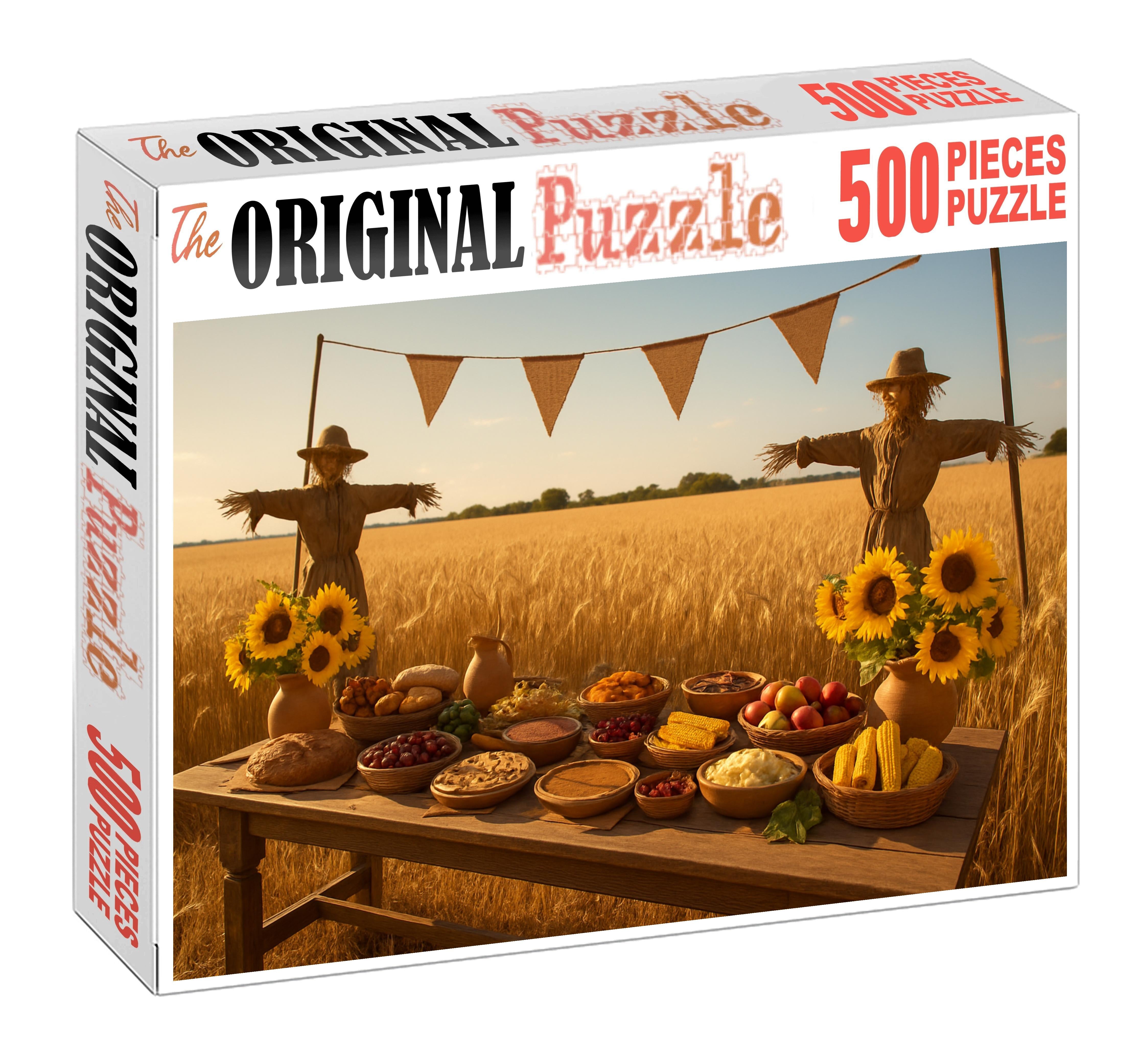Golden Field Revelry 300 Piece Puzzle