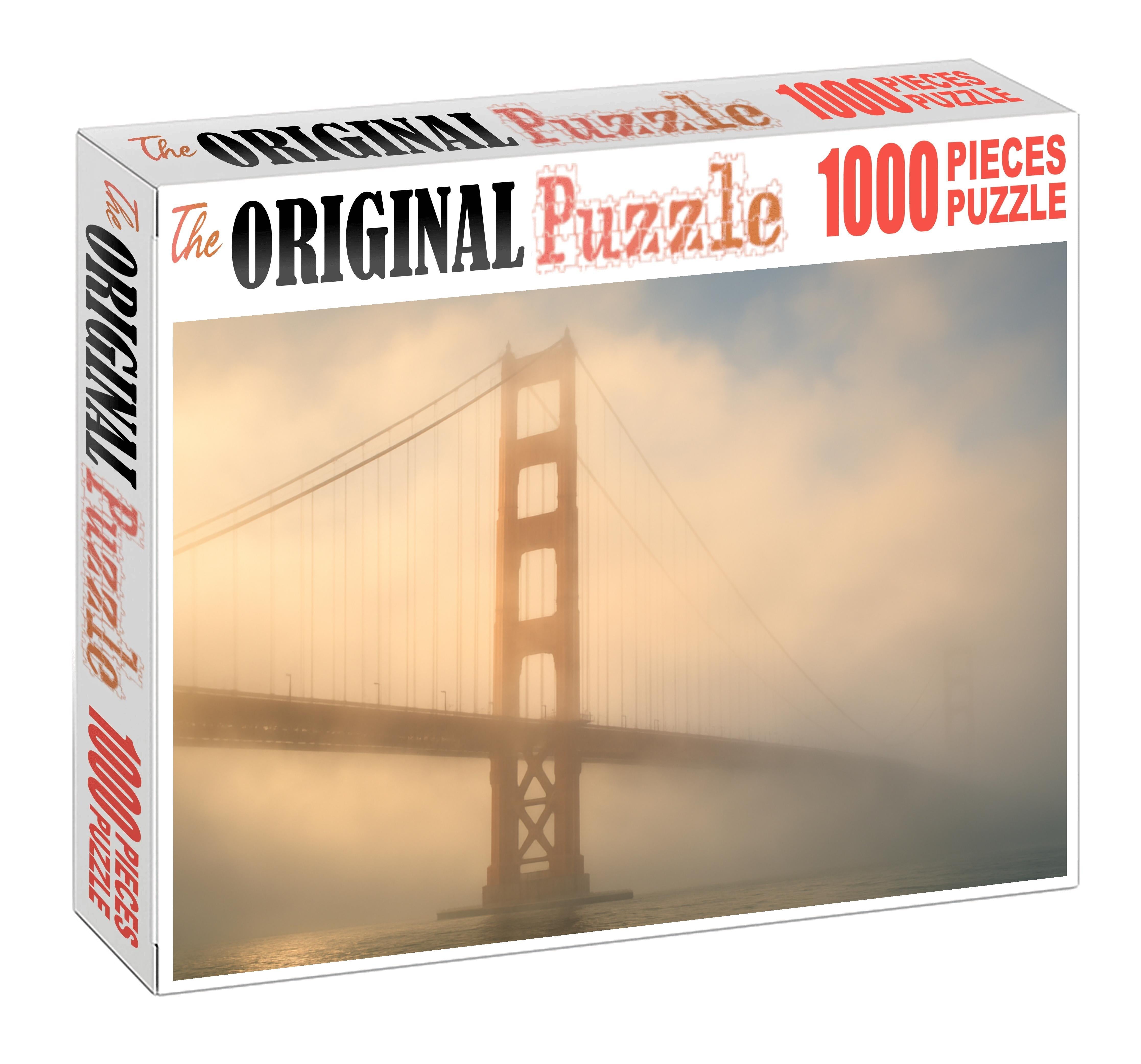 Golden Gate Bridge San Francisco Usa  Recognized By 8845 Globally As An Engineering And Cultural Icon Puzzle Challenge