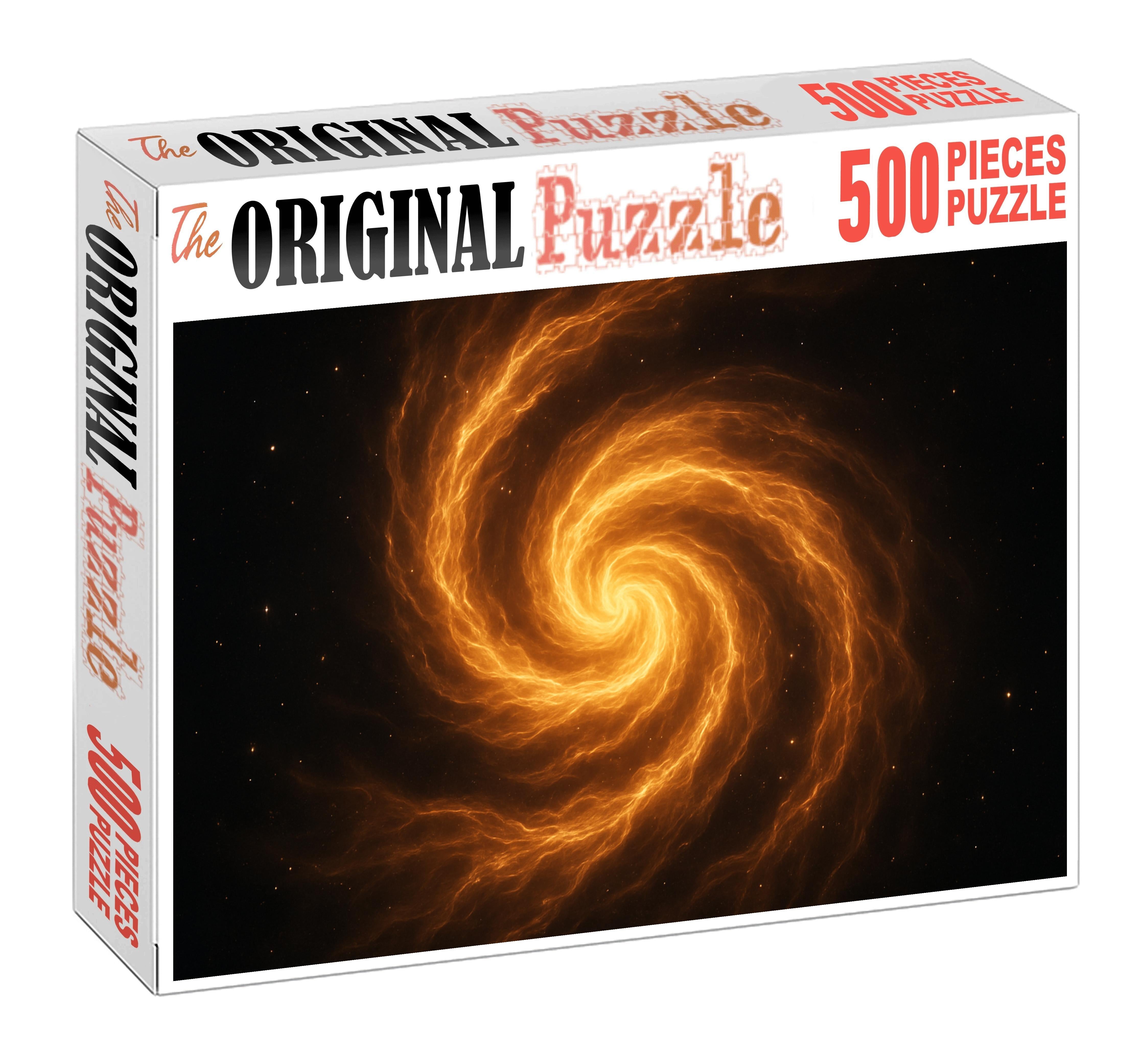 Golden Helix Nebula Puzzle For Adults